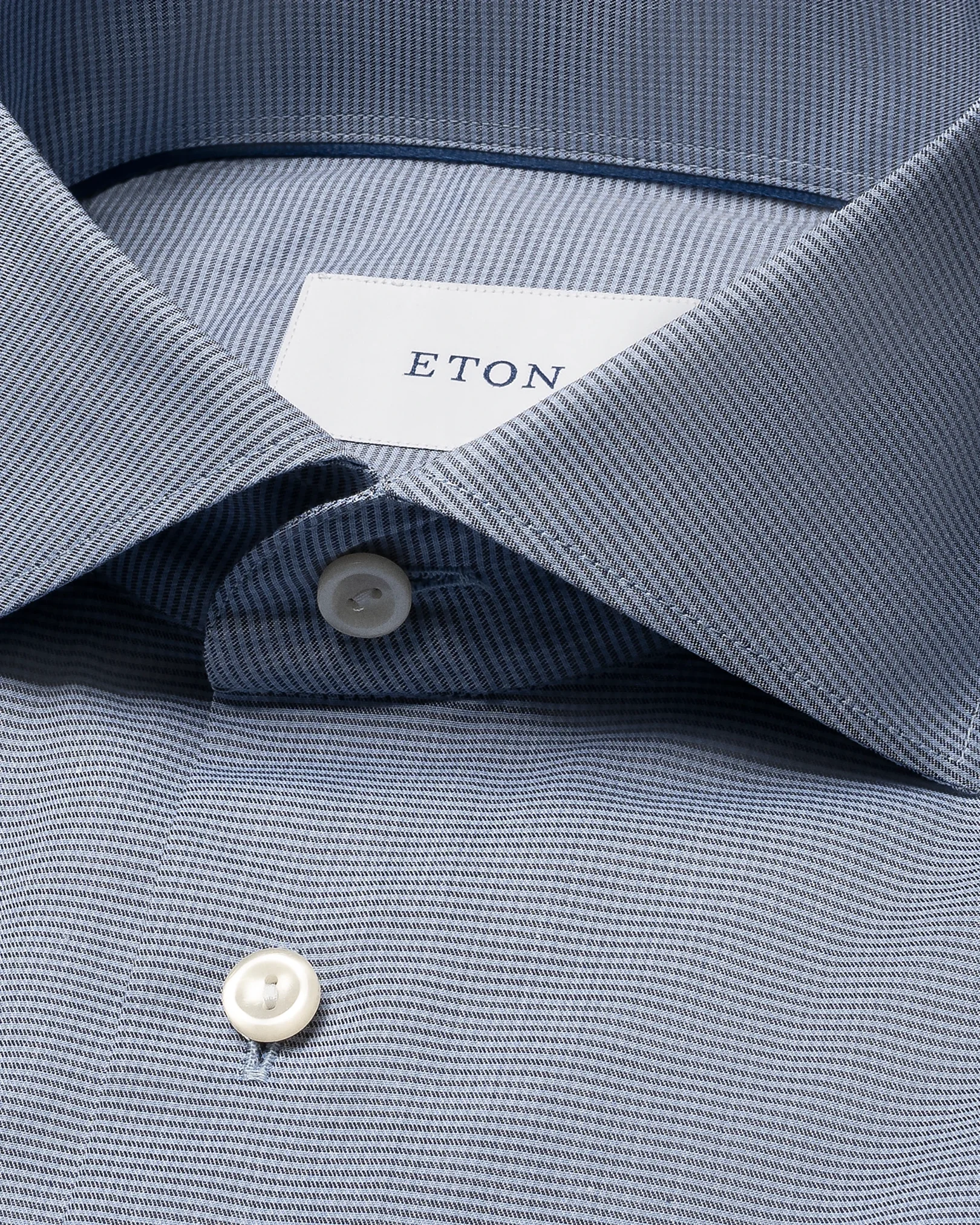 Eton - micro check twill shirt 256