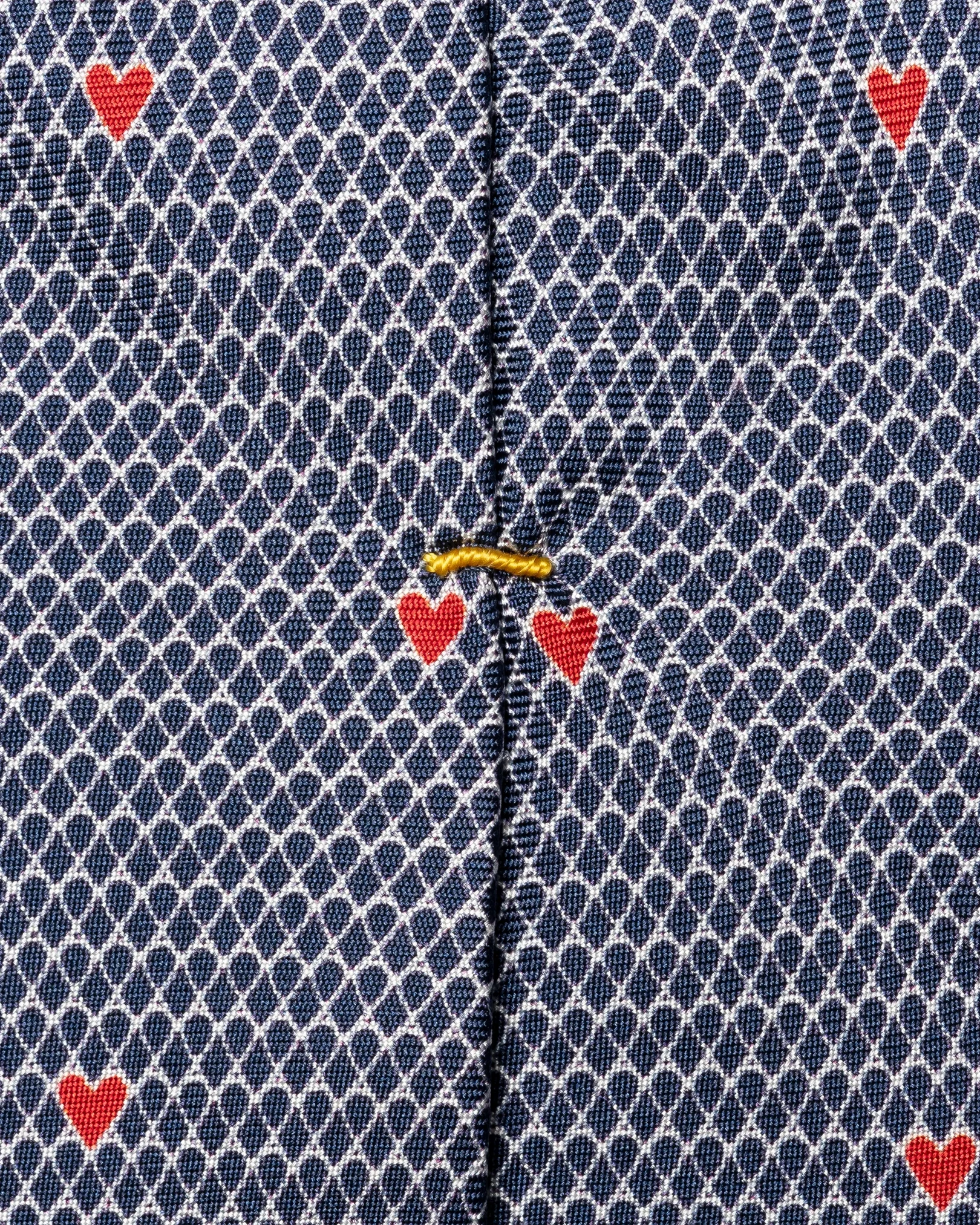 Eton - valentines print silk tie