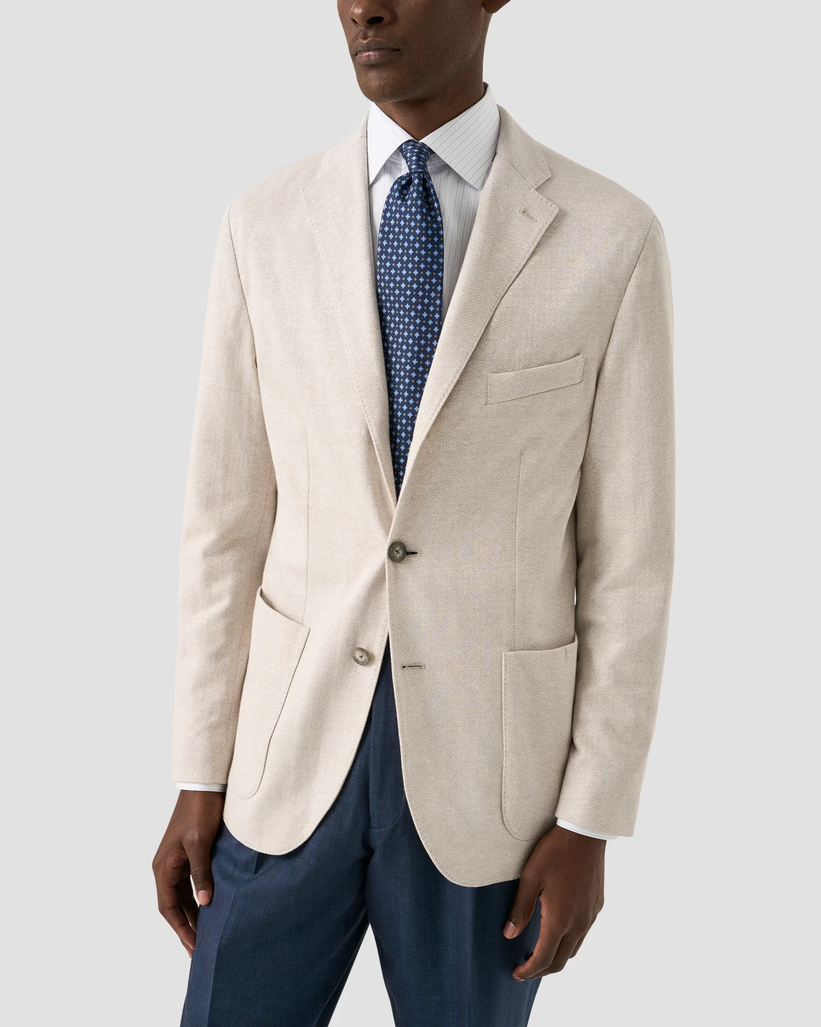 Eton - elevated striped supima 120 shirt