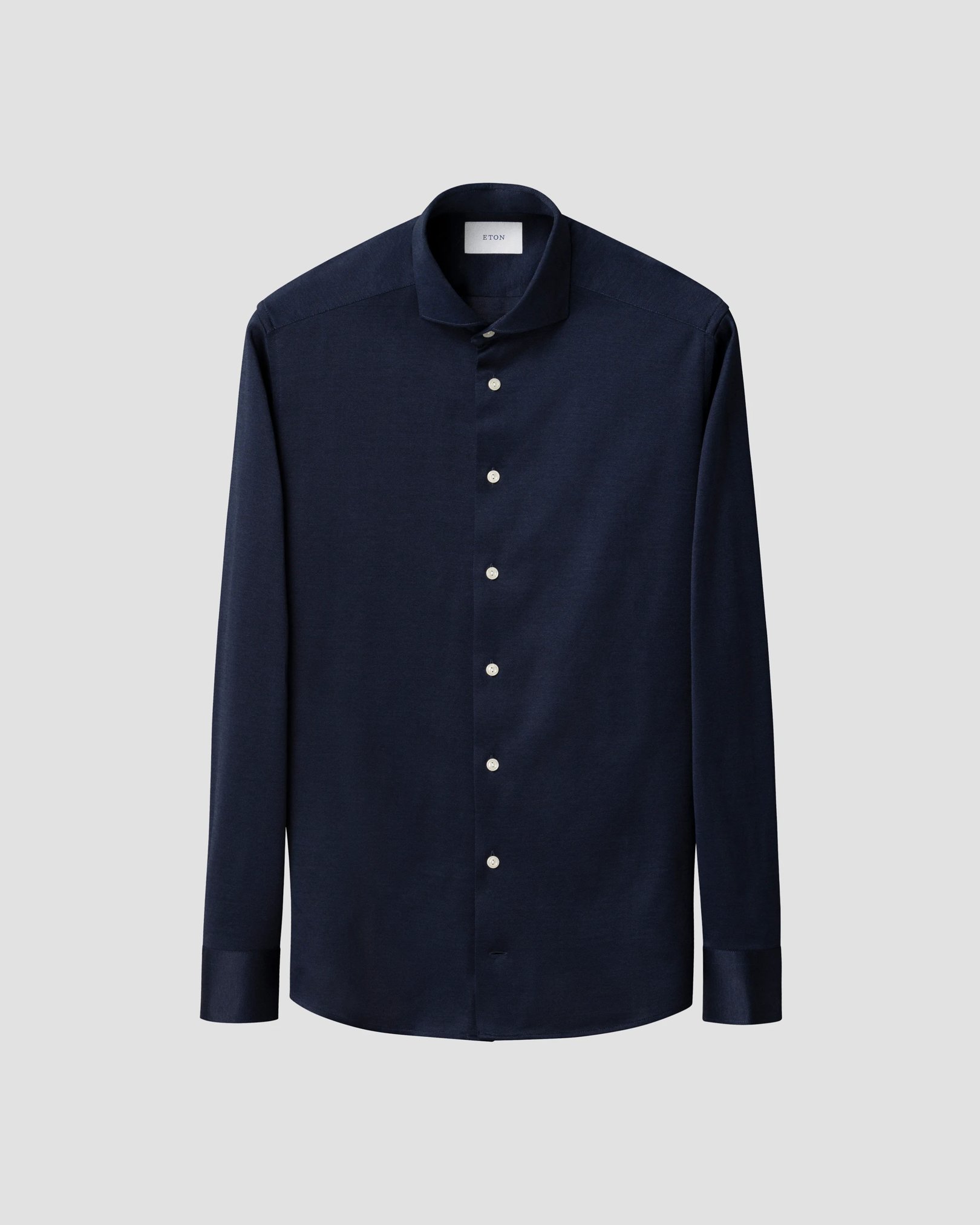 Eton - Filo di Scozia Jacquard Knit Shirt