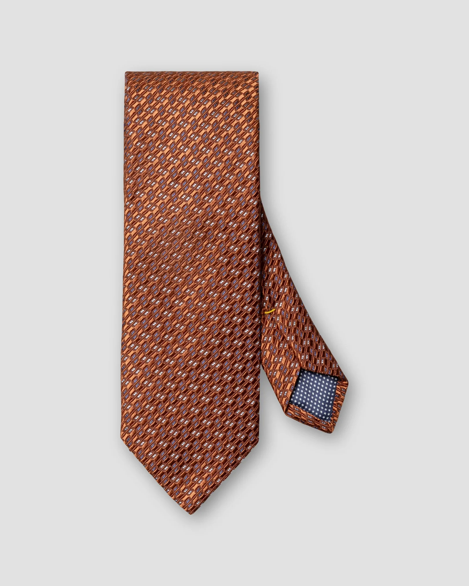 Eton - geometric woven silk256 tie