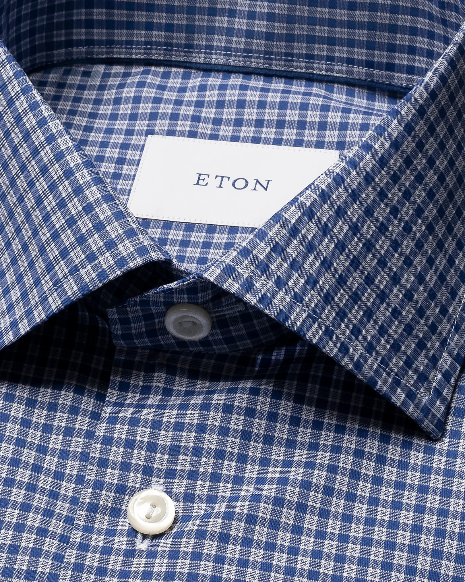 Eton - Checked Twill Shirt
