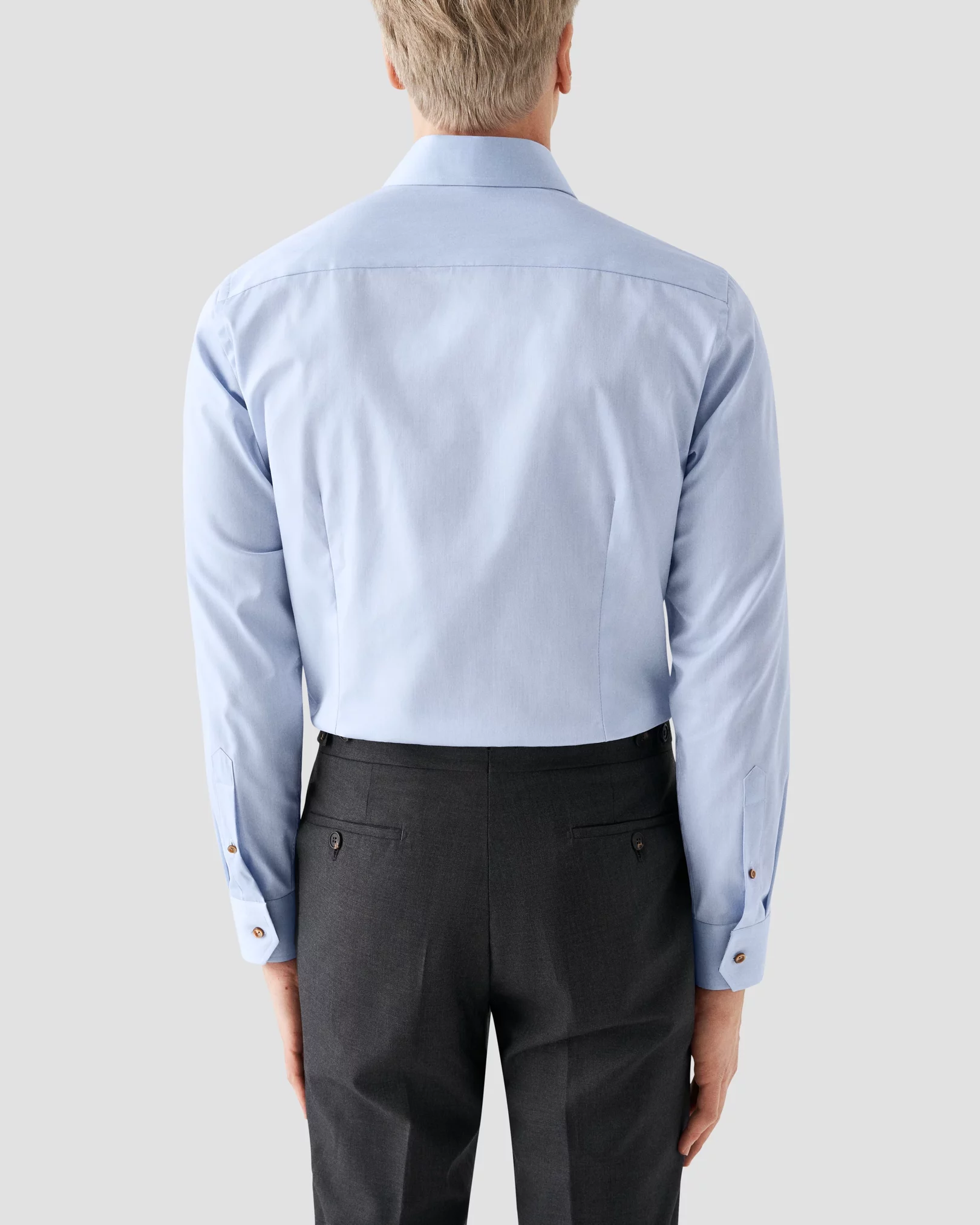 Eton - light blue contrast shirt