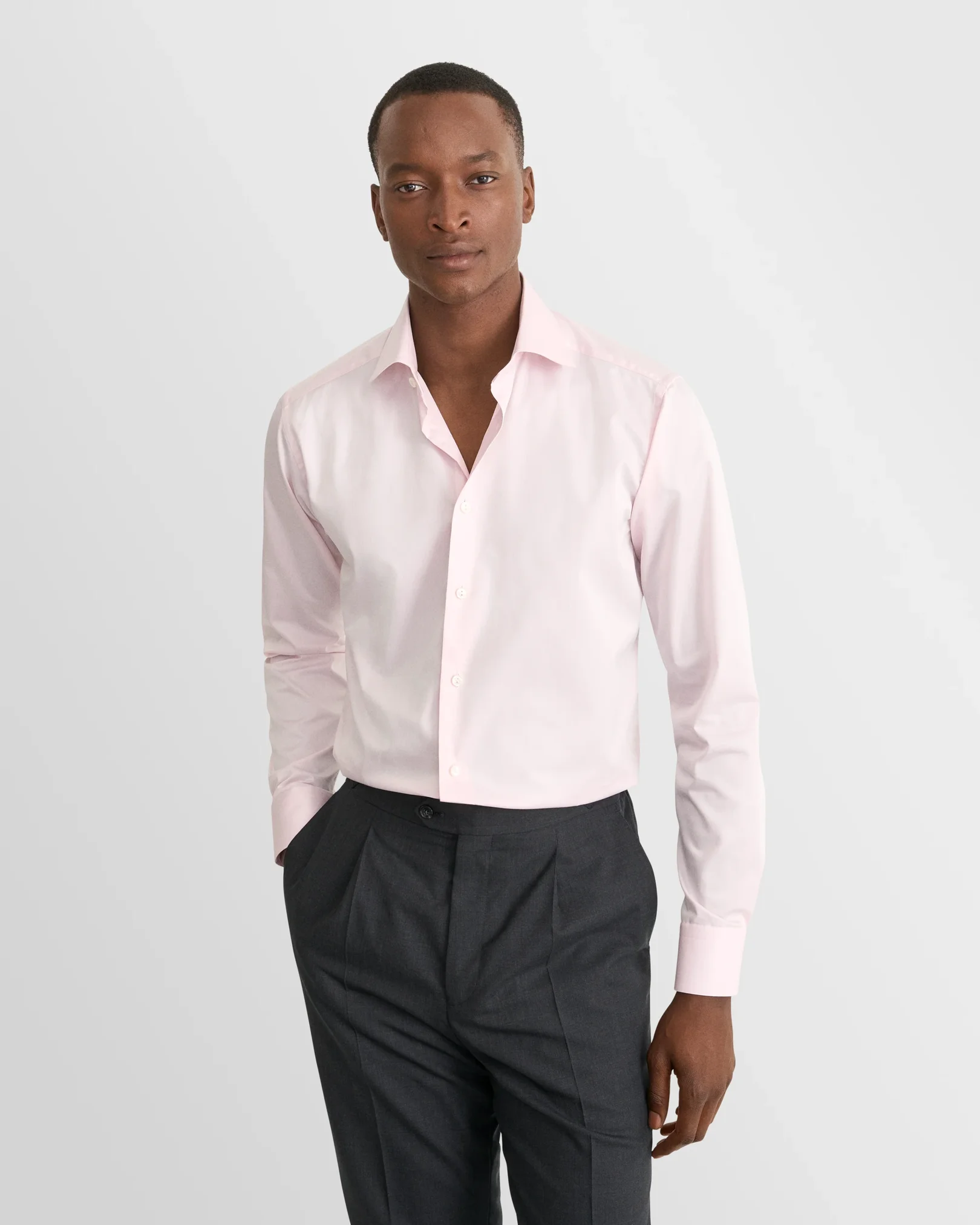 Eton - Solid Elevated Twill Shirt