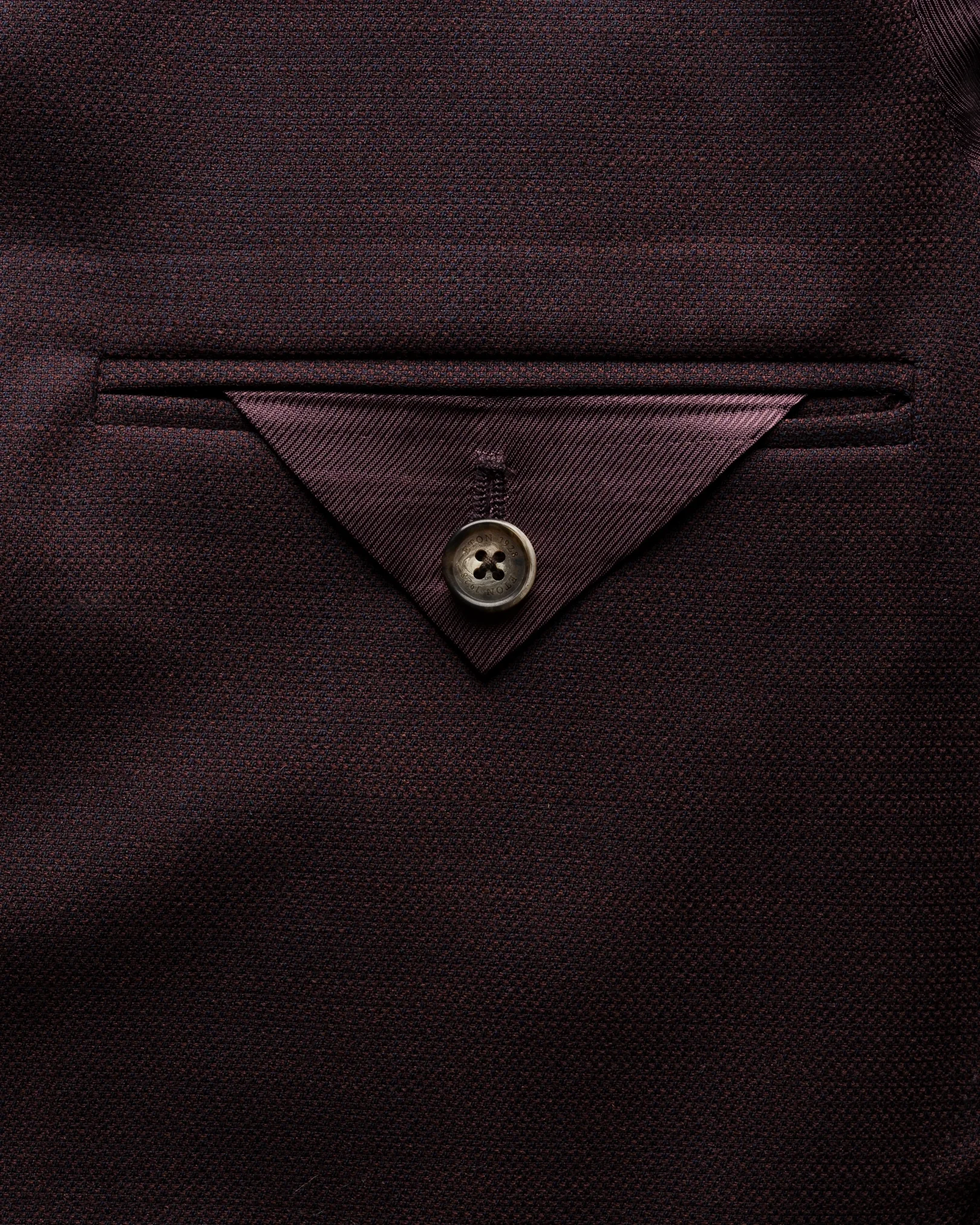Eton - dark red lana tech structure soft jacket