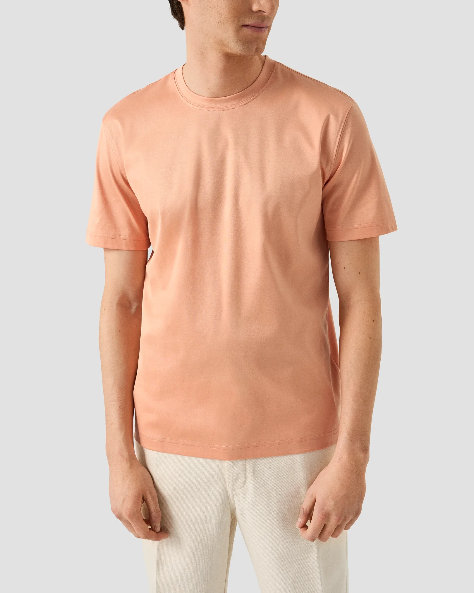 Eton - filo di scozia t shirt orange filo di scozia t shirt