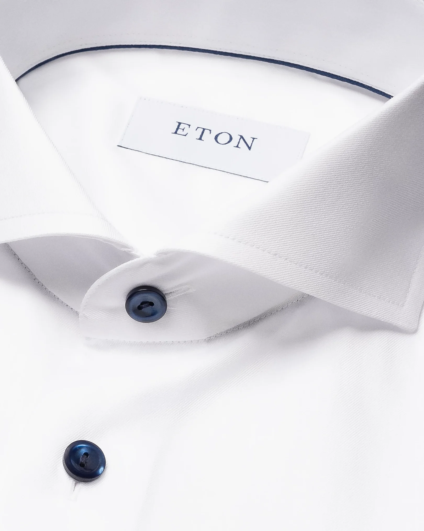 Eton - solid signature twill navydetails