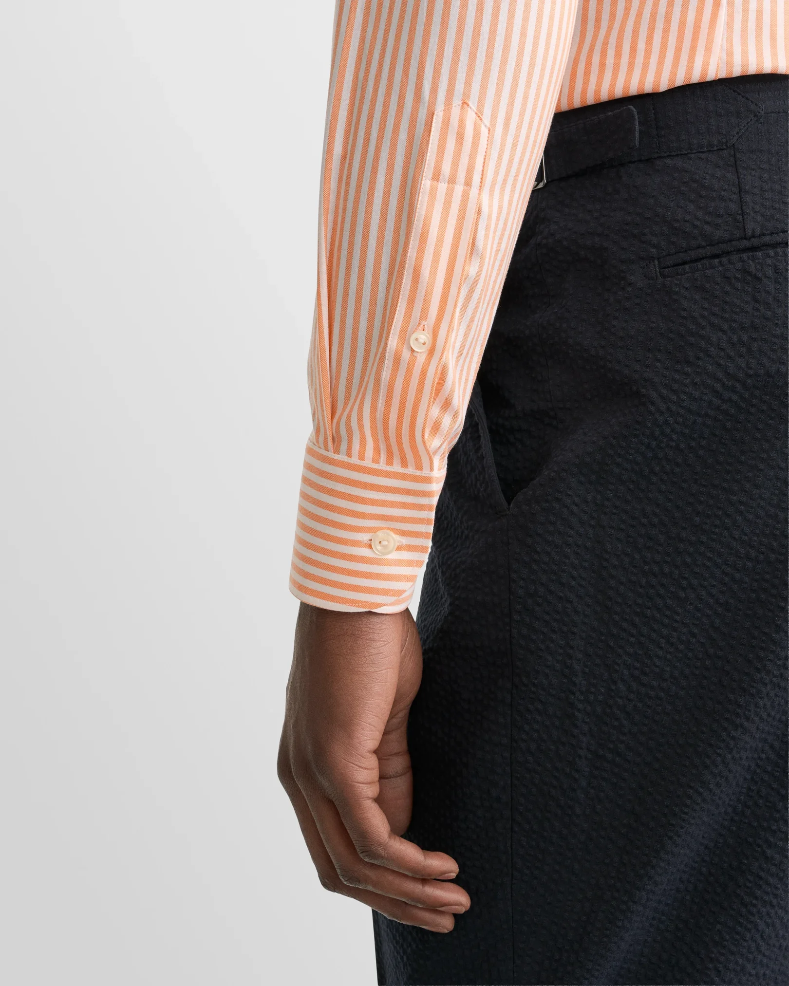 Eton - striped signature oxford shirt