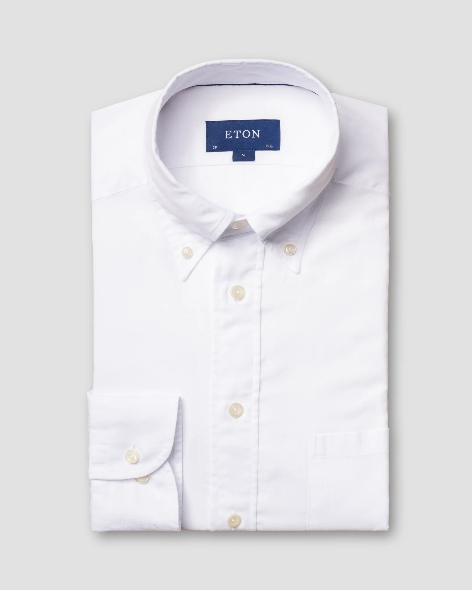Eton - white flannel shirt