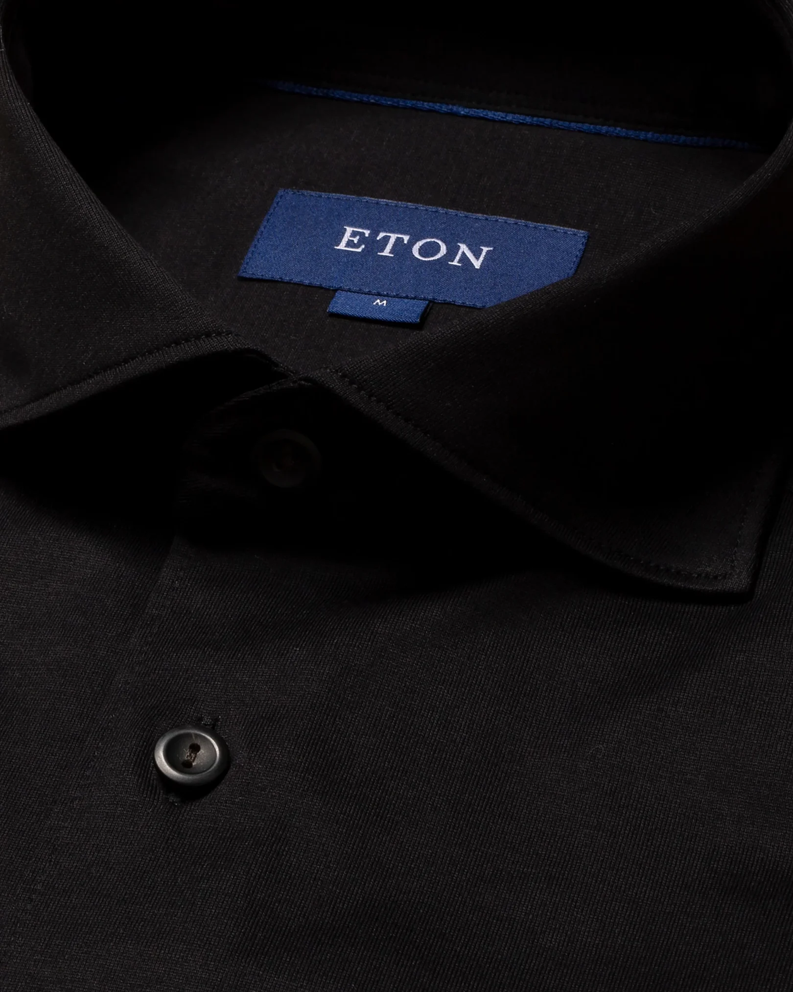 Black Jersey Shirt - Eton