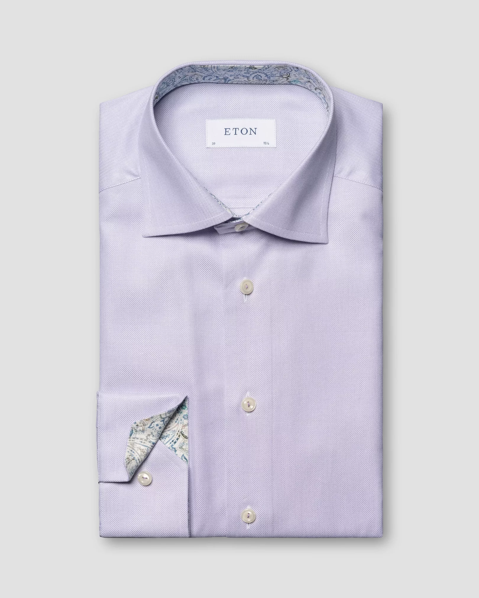 Light Purple Cotton & TENCEL™ Lyocell Shirt