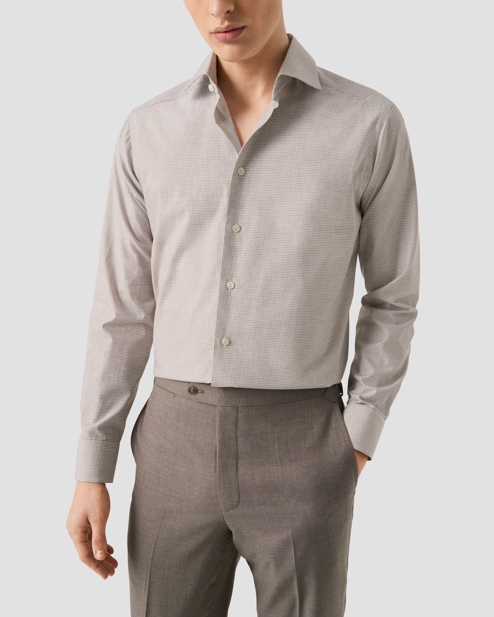 Eton - Check Fine Twill Shirt