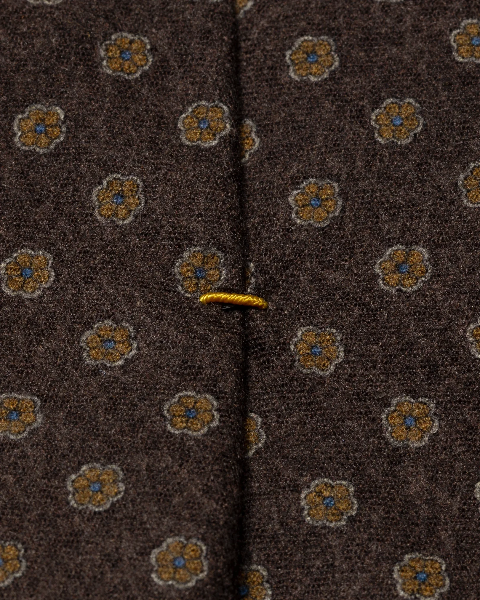 Eton - brown wool tie