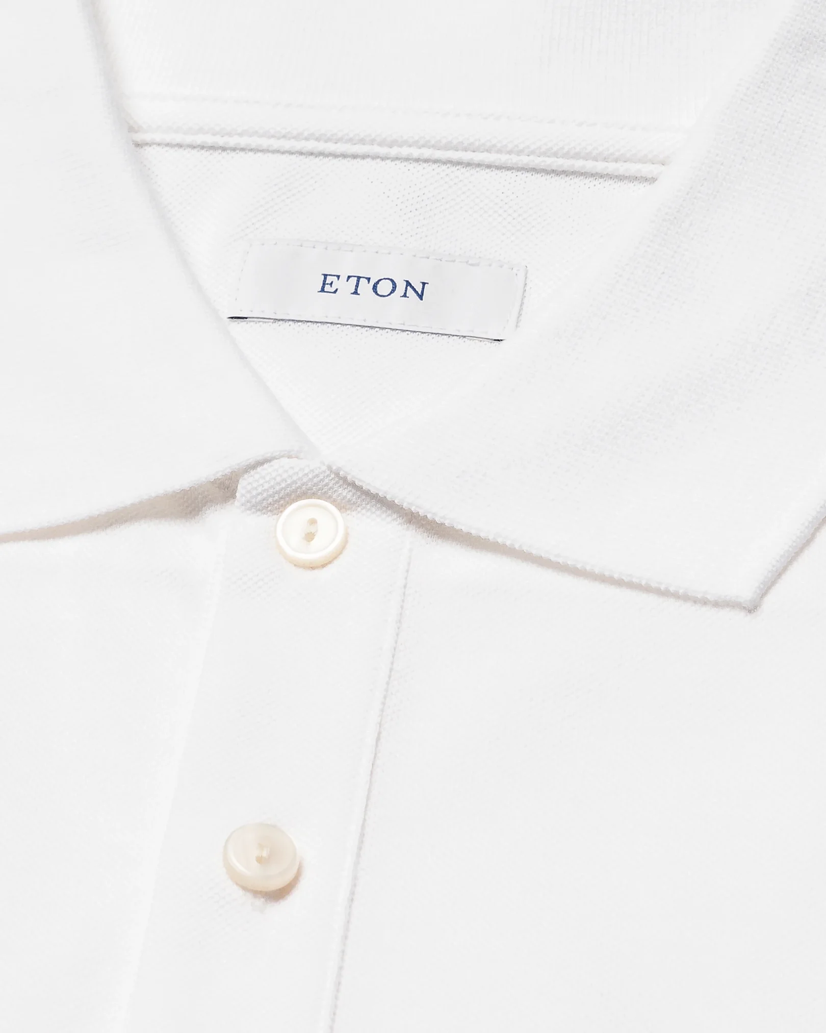 Eton - pima cotton pique polo shirt