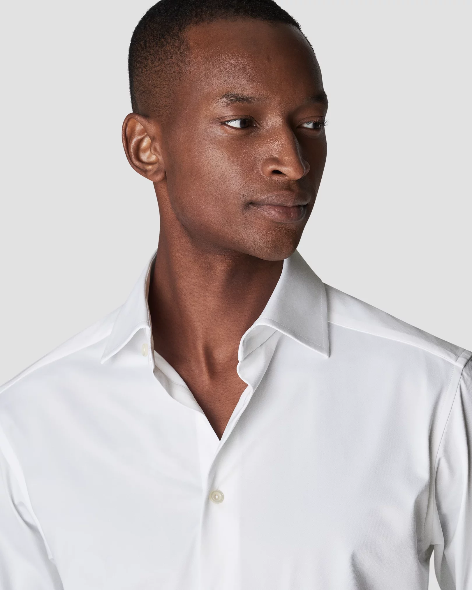 Eton - White Four-Way Stretch Shirt