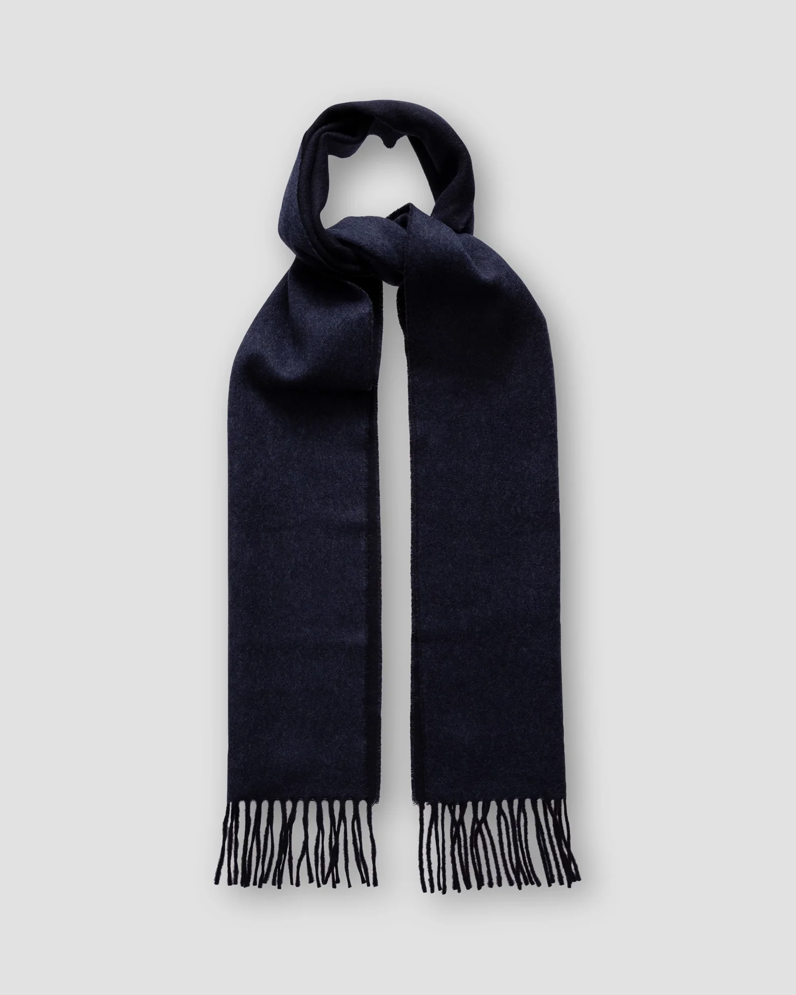 Eton - midnight blue wool scarf