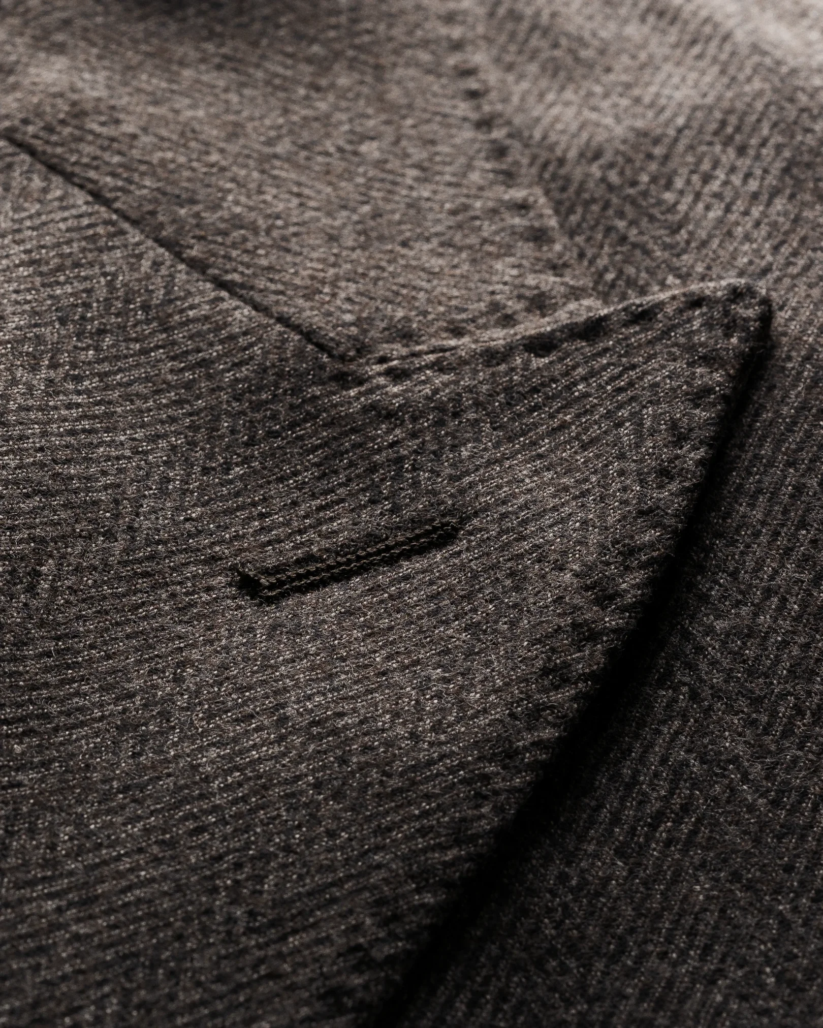 Eton - brown double breasted soft jacket