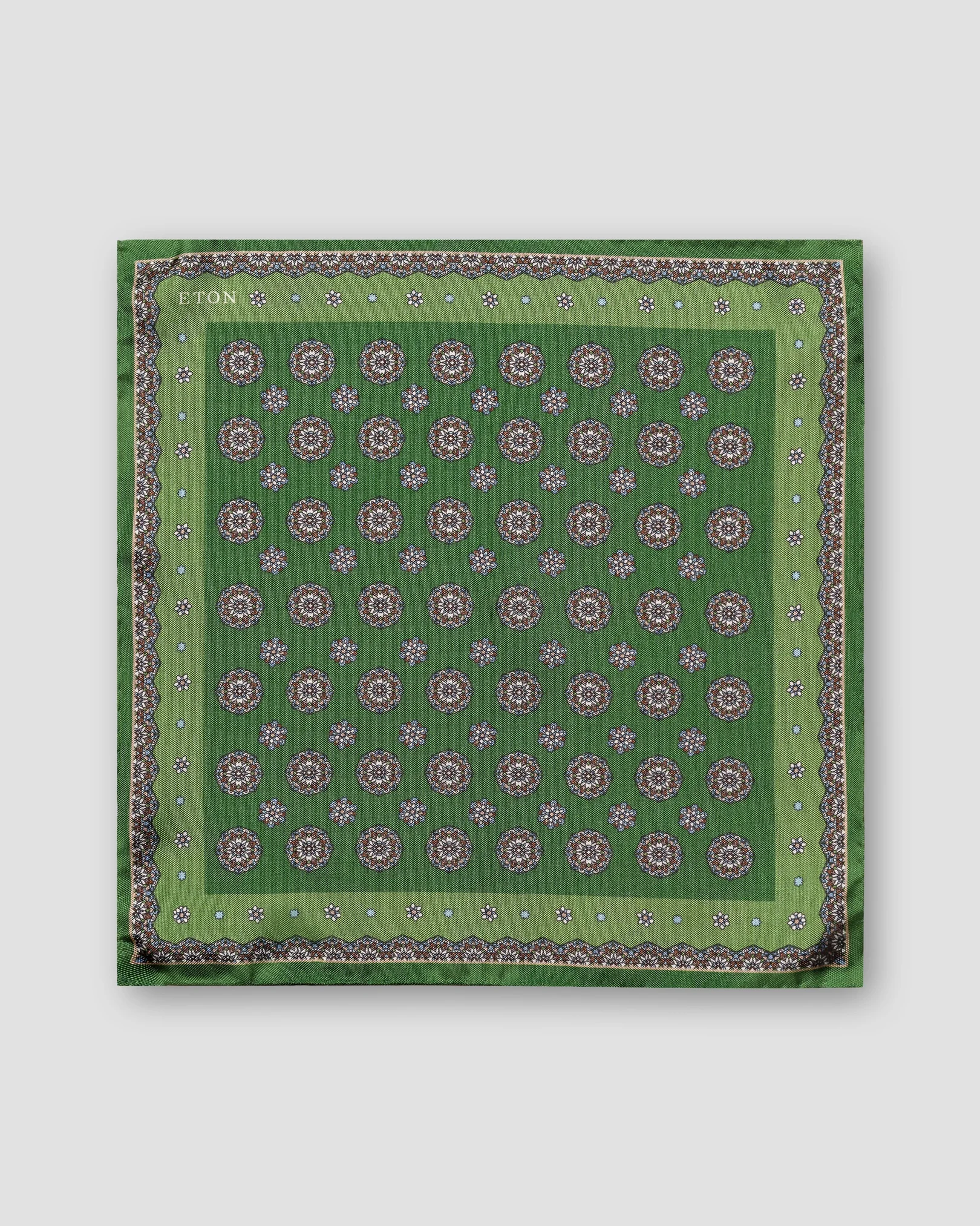 Eton - mid green accessories pocket squares