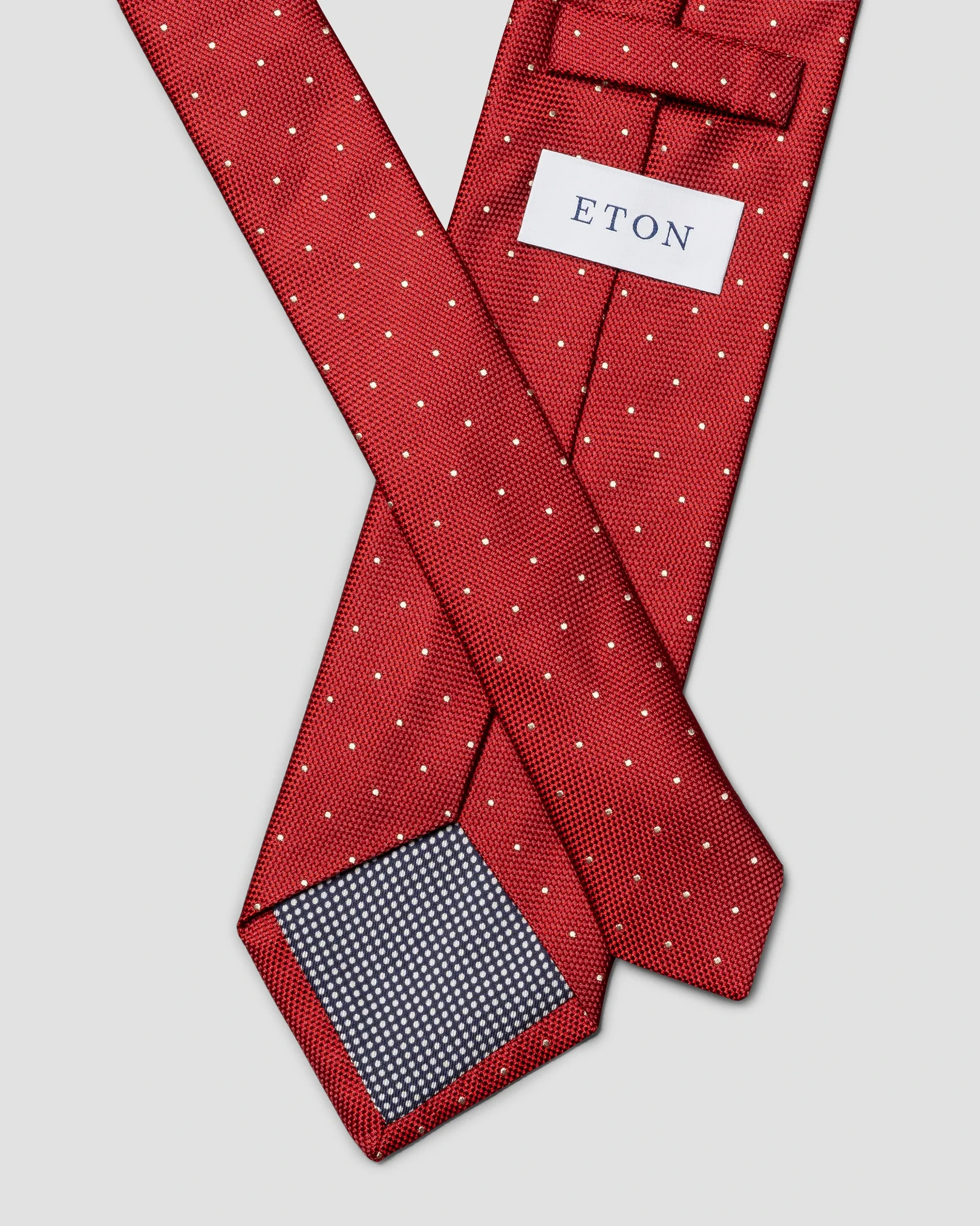 Eton - red polka dot tie