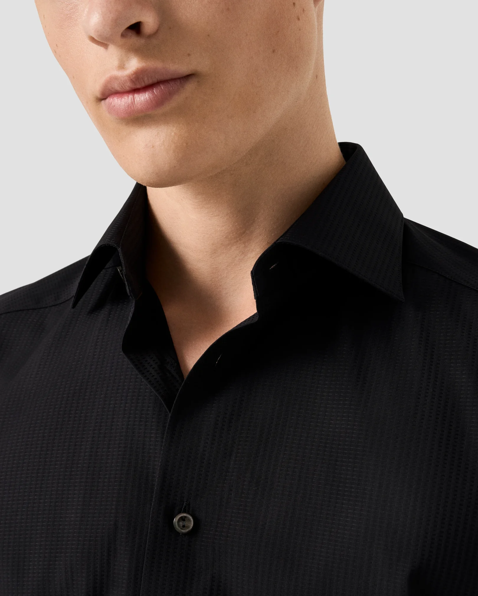 Eton - semi solid supima shirt 256