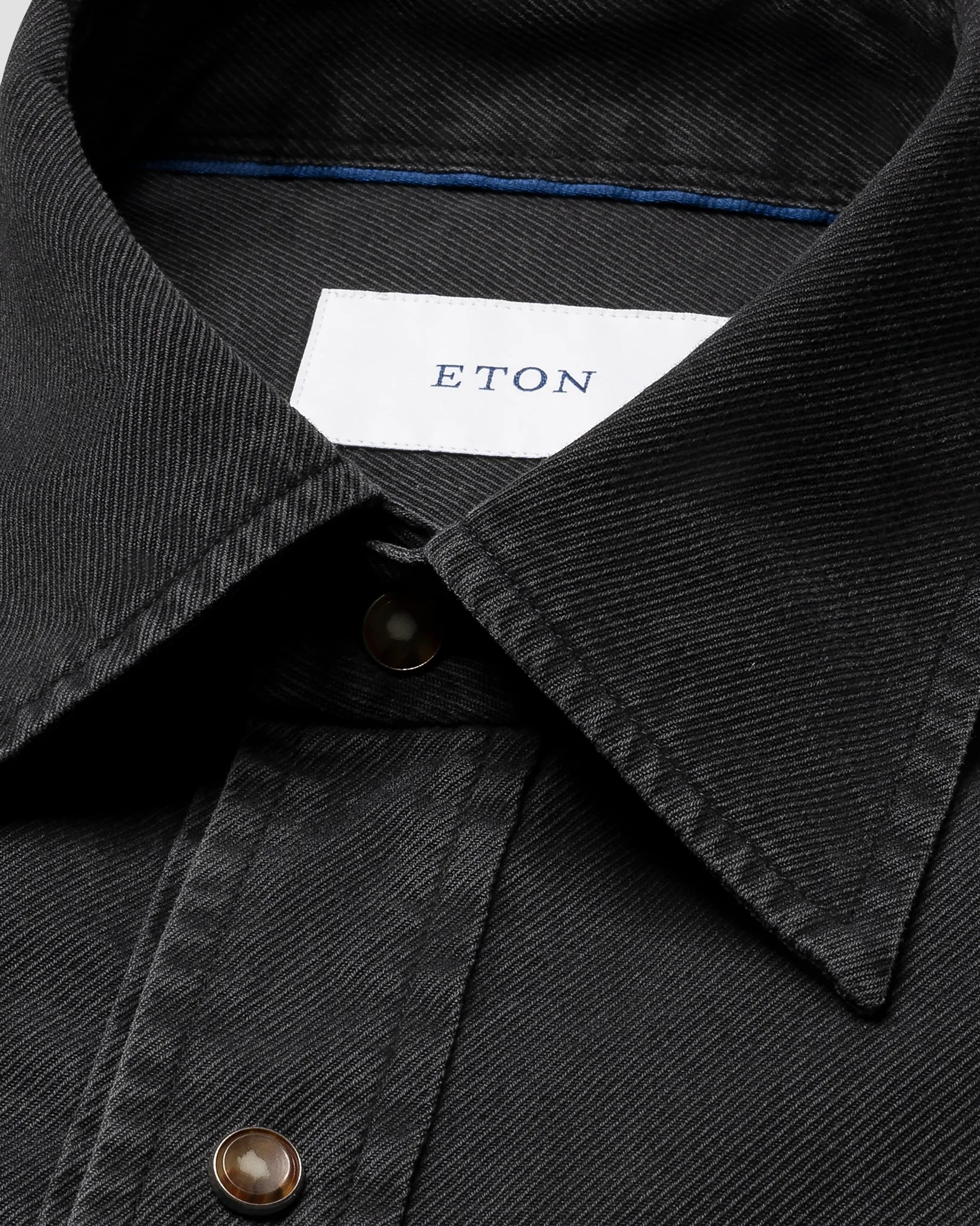 Eton - black indigo western shirt