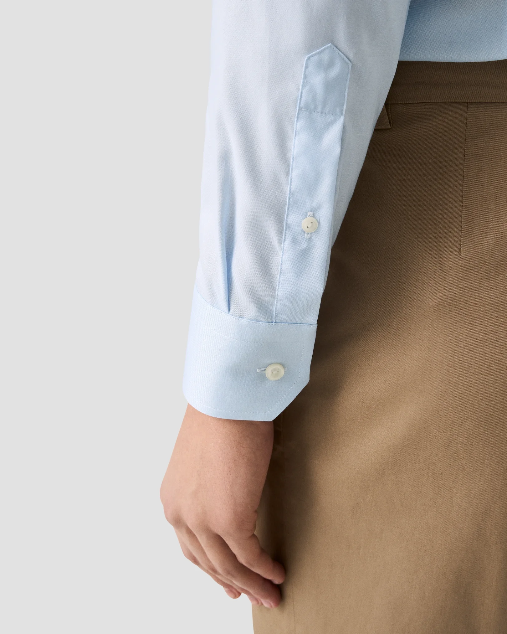Eton - signature oxford shirt light blue