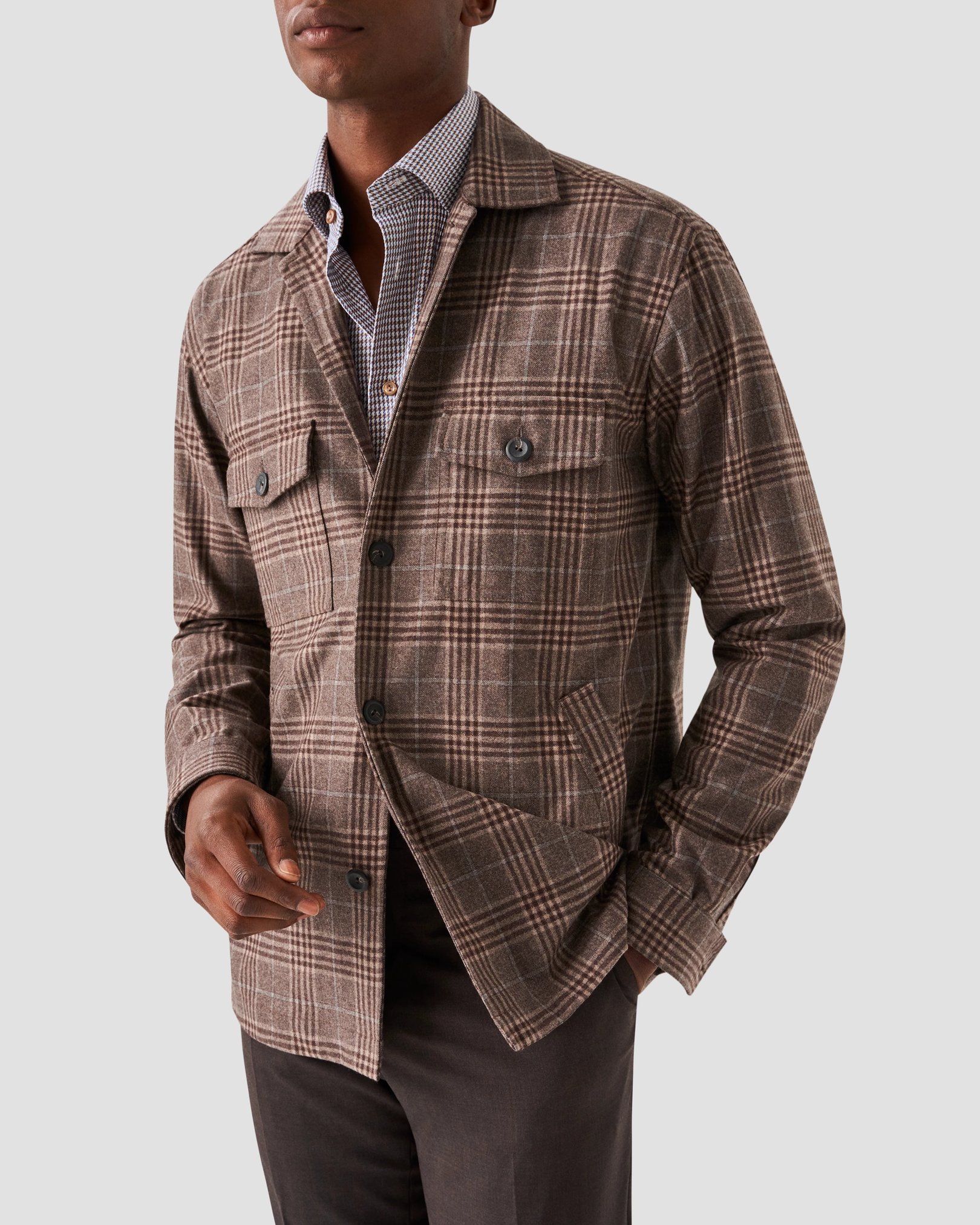 Eton - brown twill