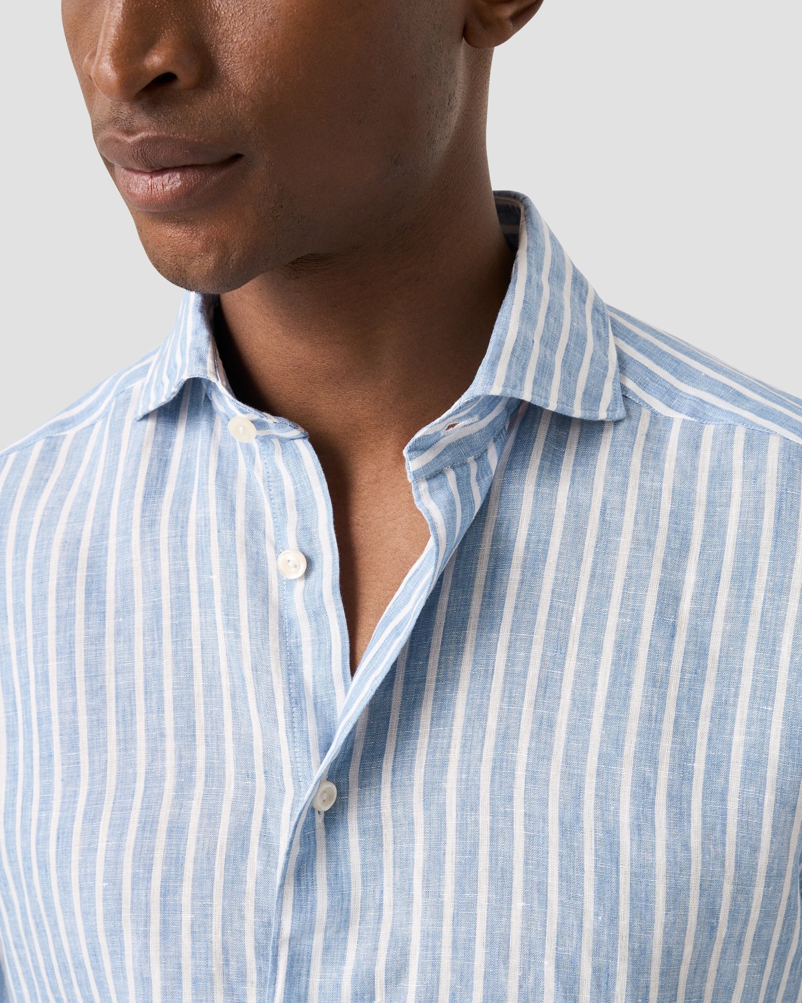 Eton - Striped Linen Shirt