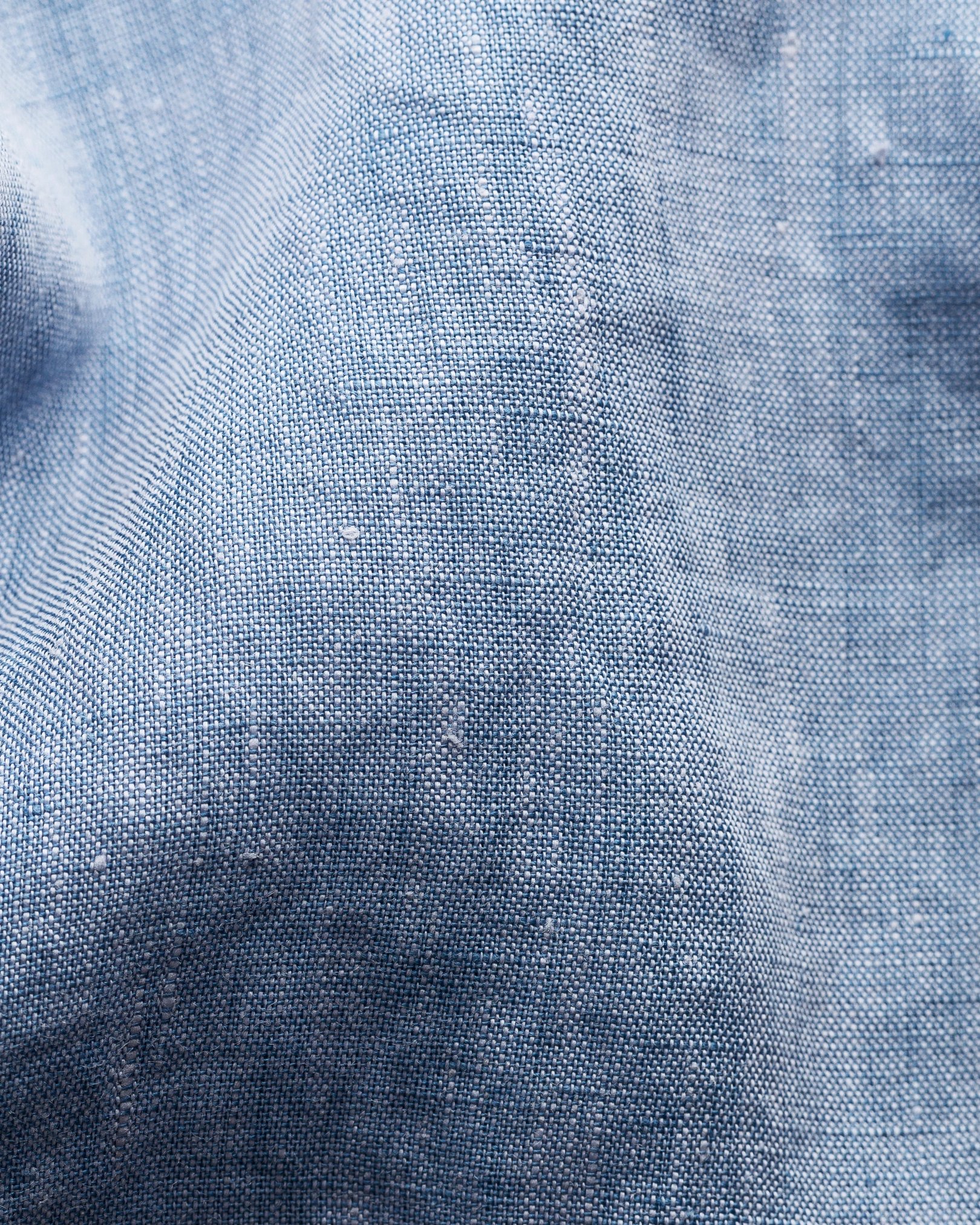 Eton - blue linen shirt
