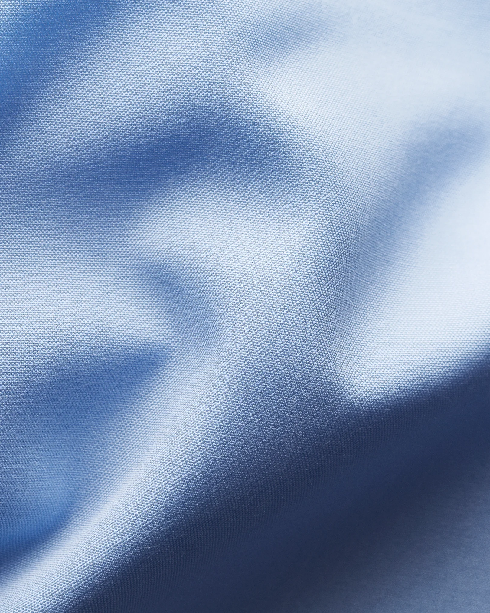 Eton - blue poplin shirt art deco details