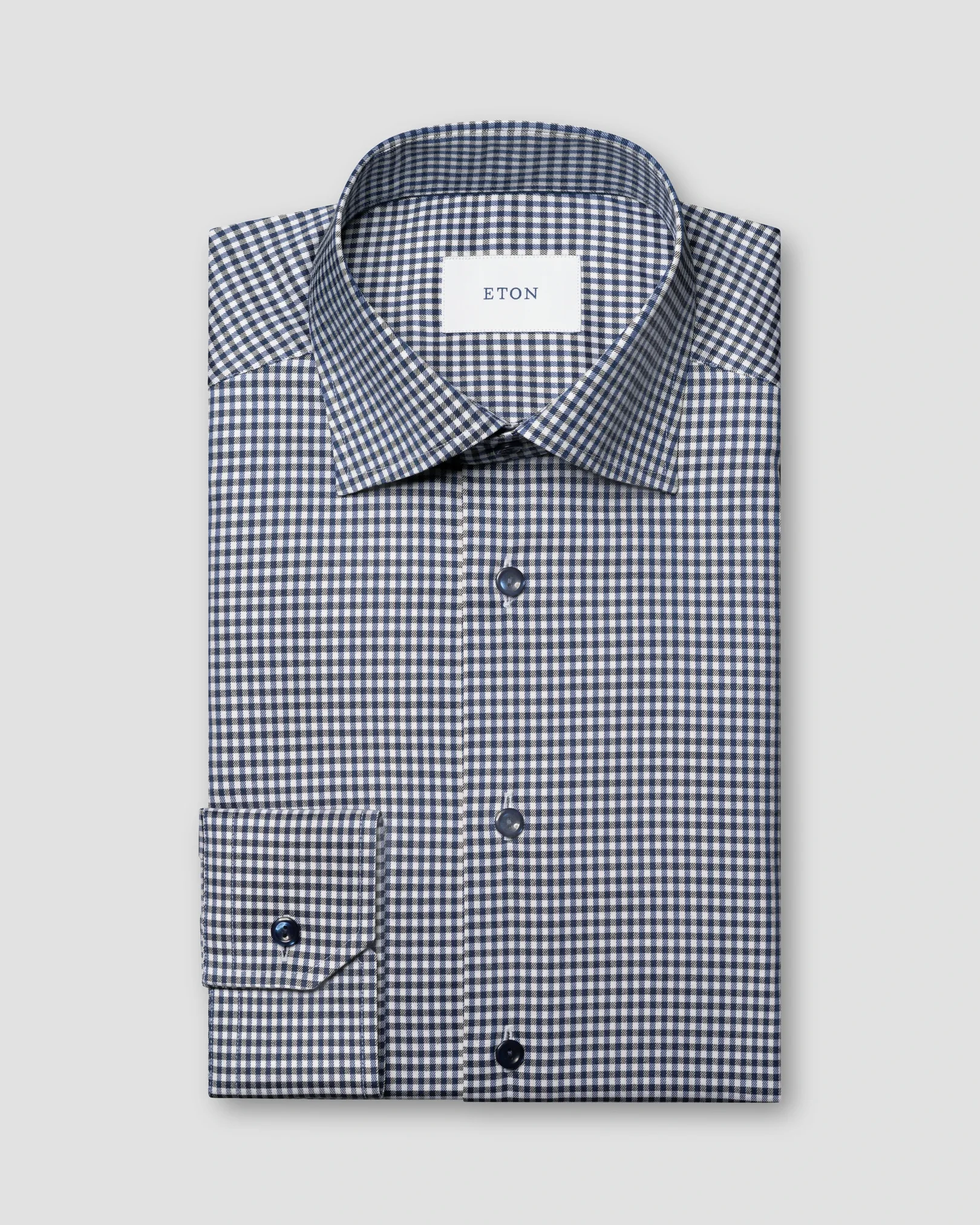 Eton - Check Cotton TENCEL™ Lyocell Shirt