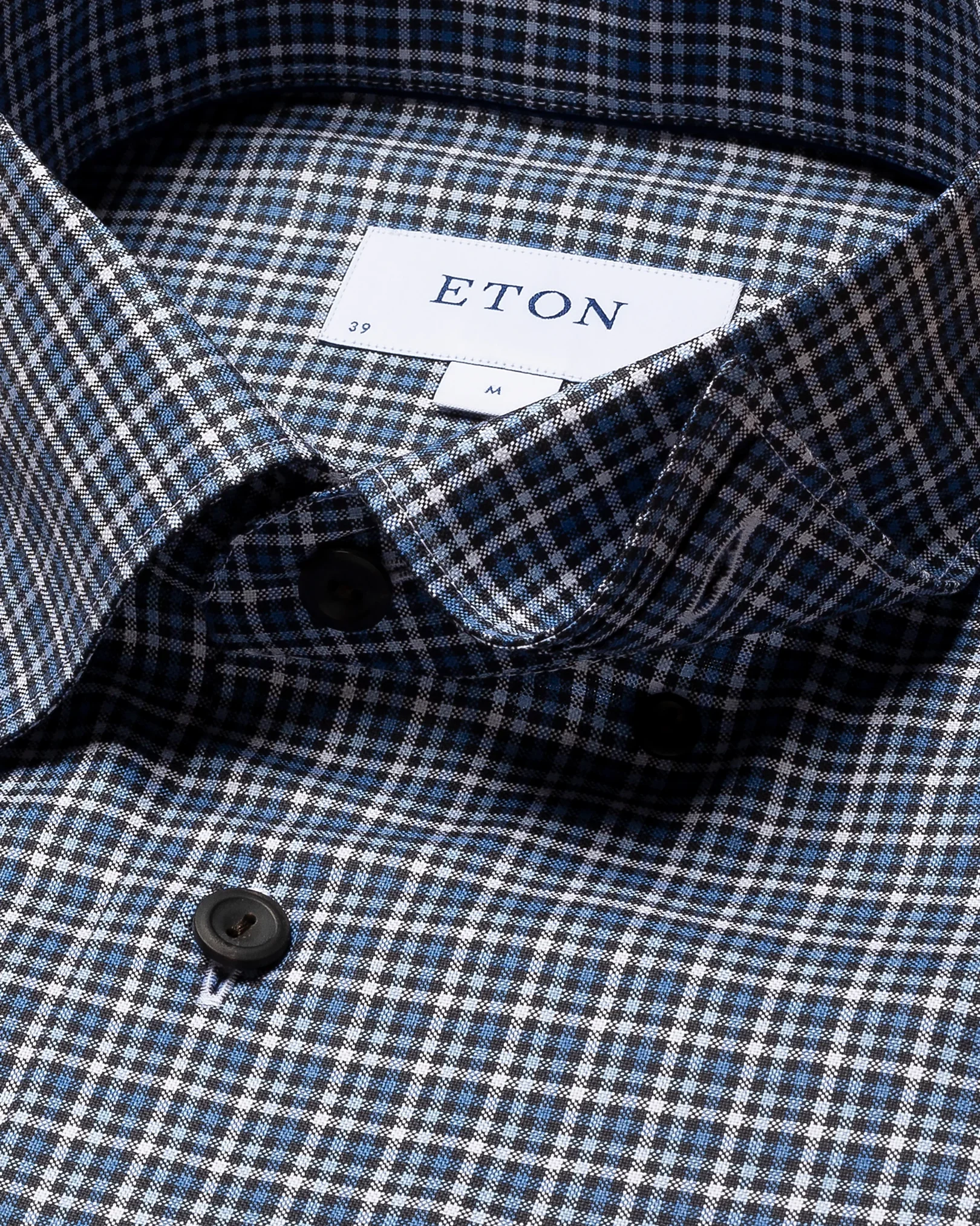 Eton - mid blue oxford melange