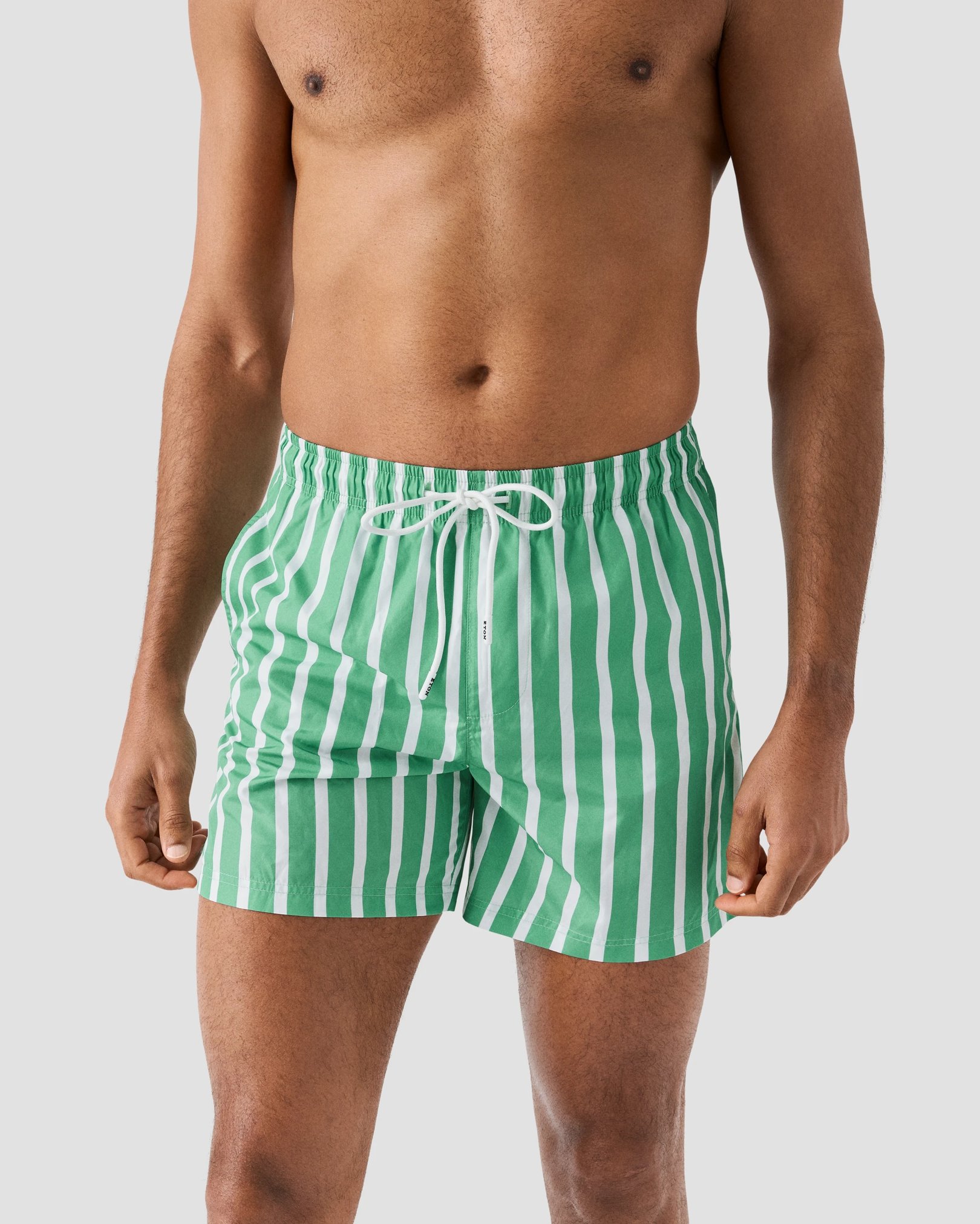 Eton - Striped Swim Shorts