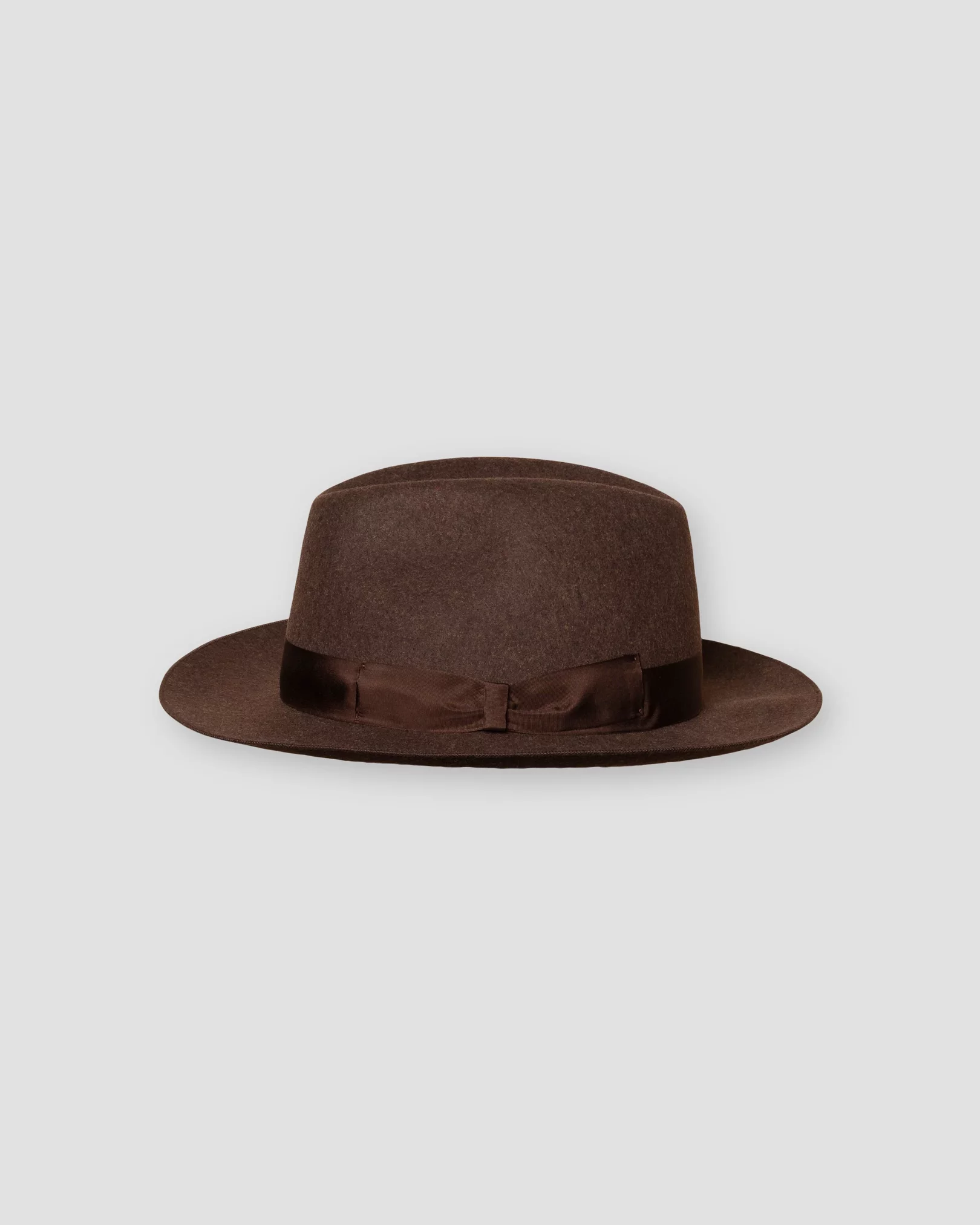 Eton - dark brown crushable hat
