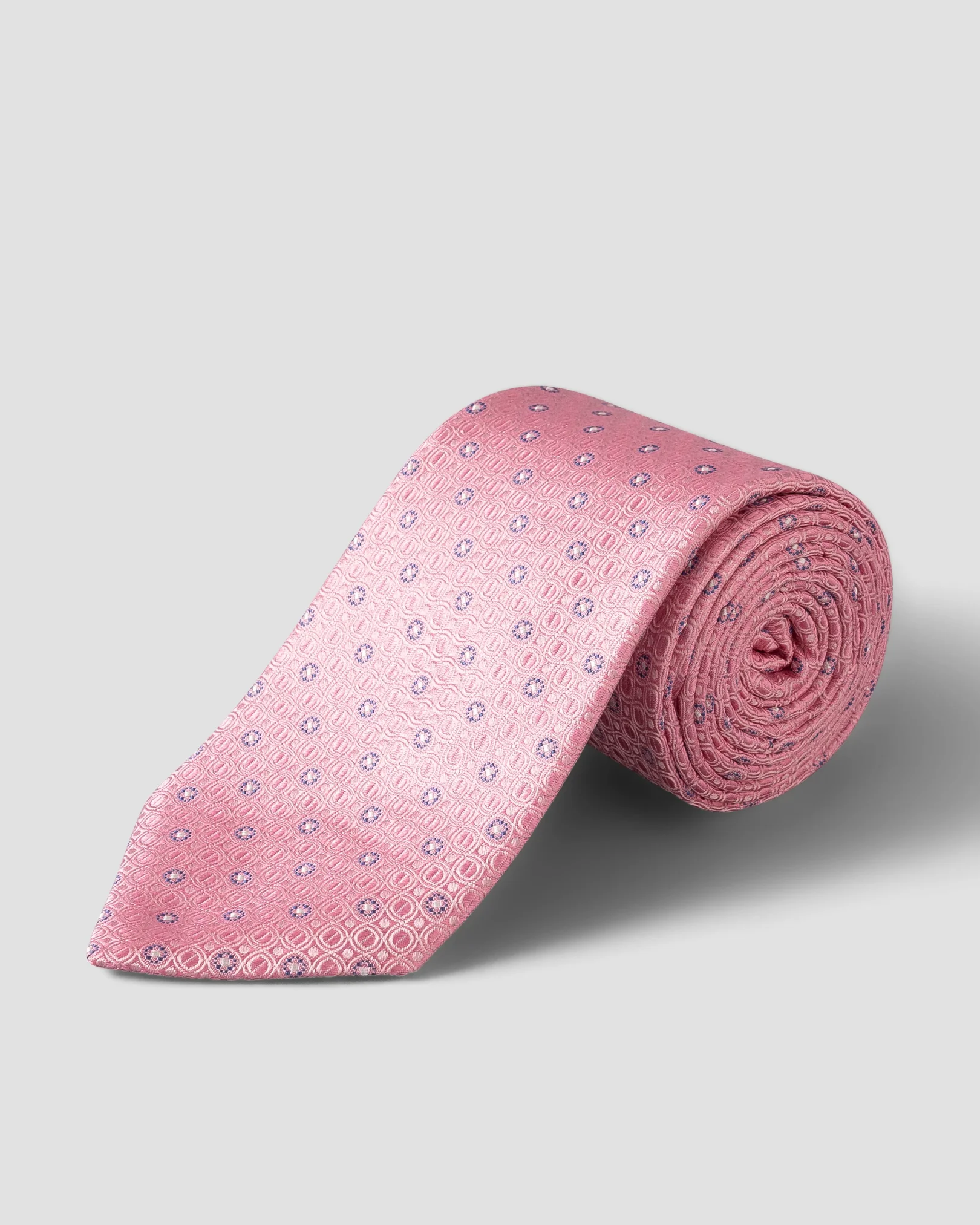 Eton - pink pure silk tie