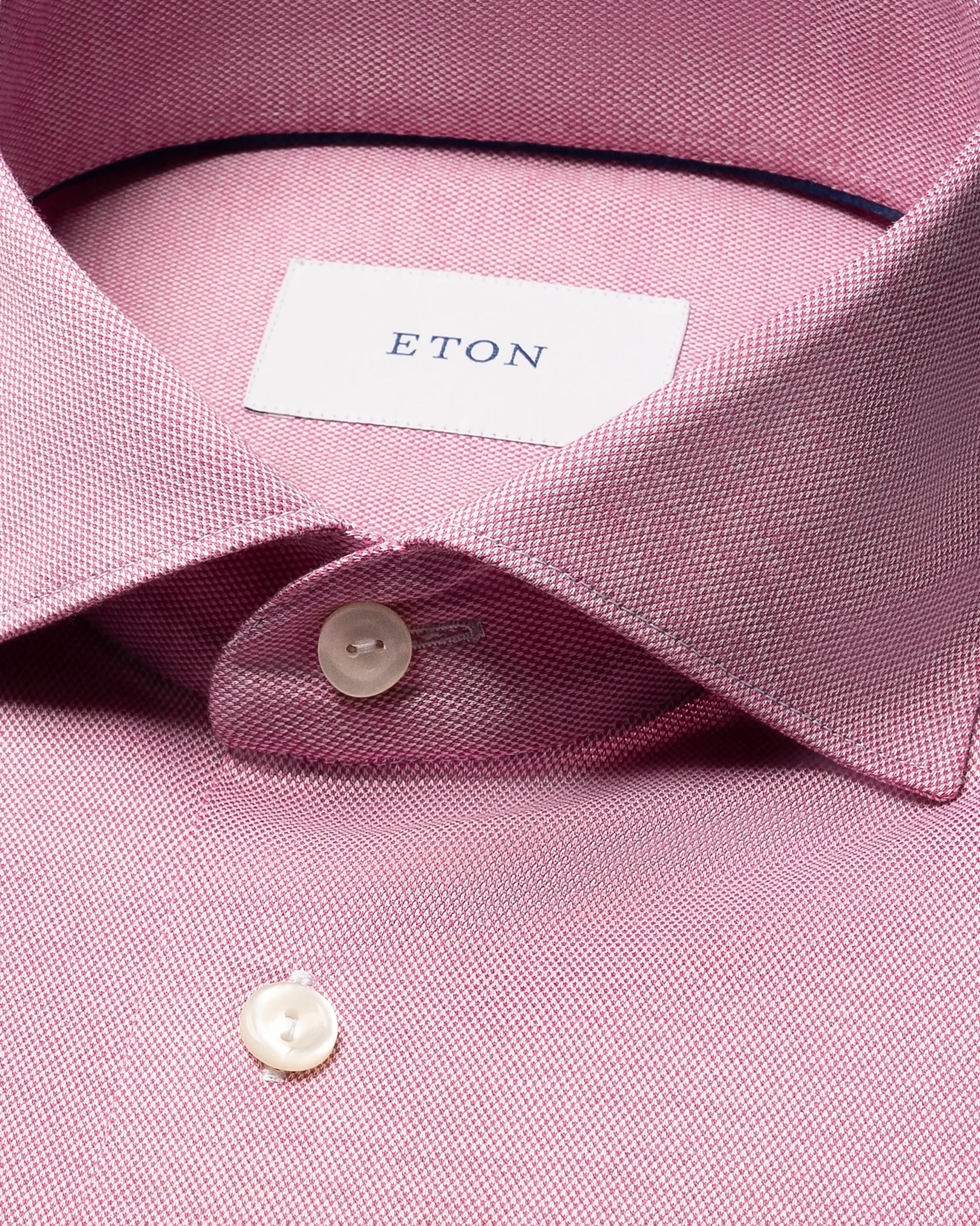 Eton - pink filo di scozia knit shirt