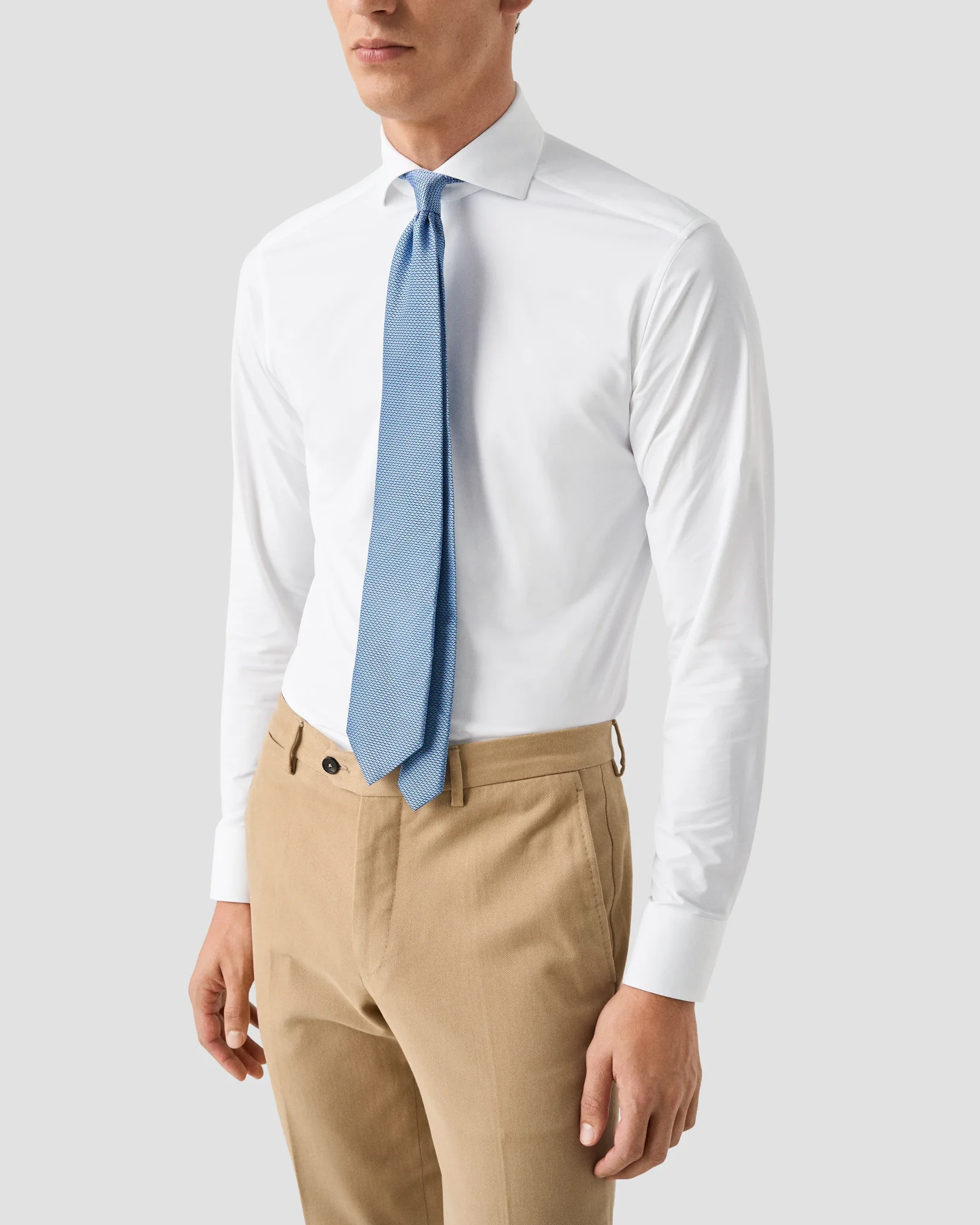 Eton - Solid Four-Way Stretch Shirt