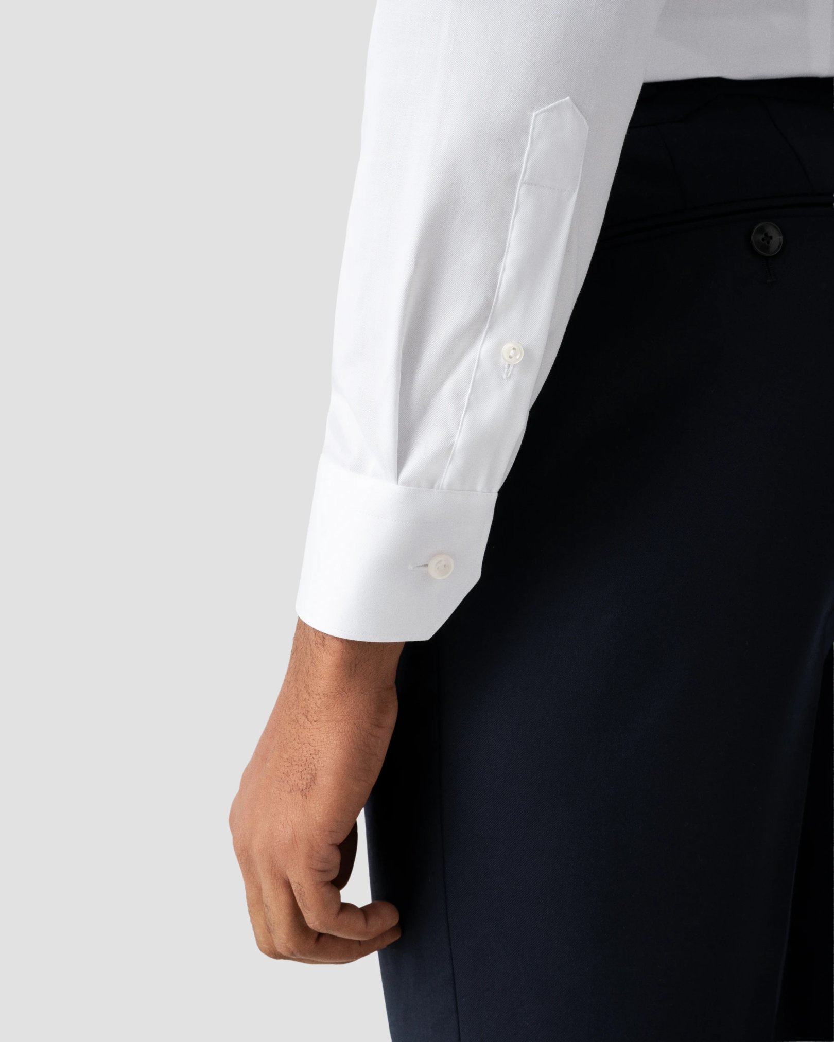 Eton - White Signature Twill Shirt - Pointed