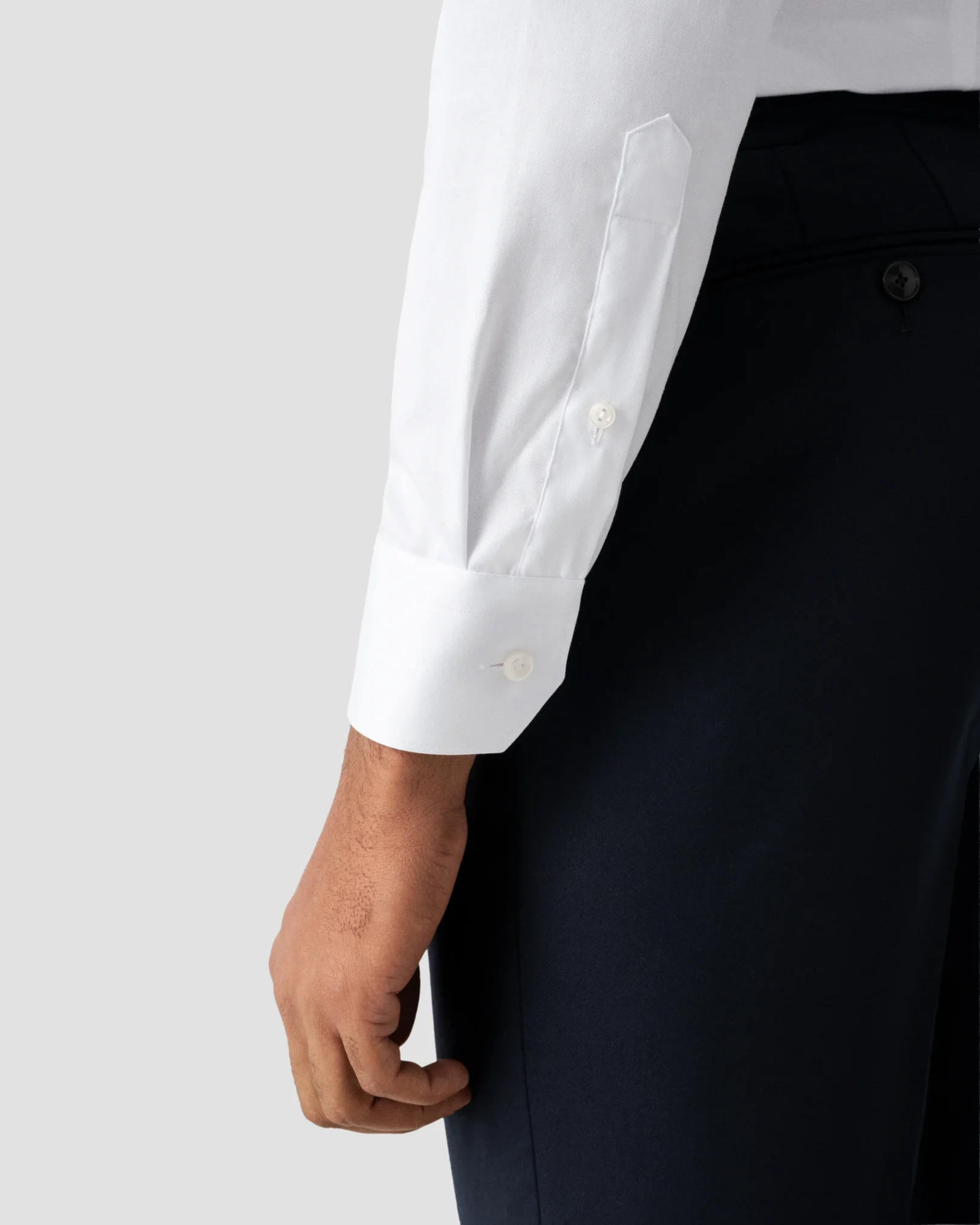 Eton - White Signature Twill Shirt - Pointed