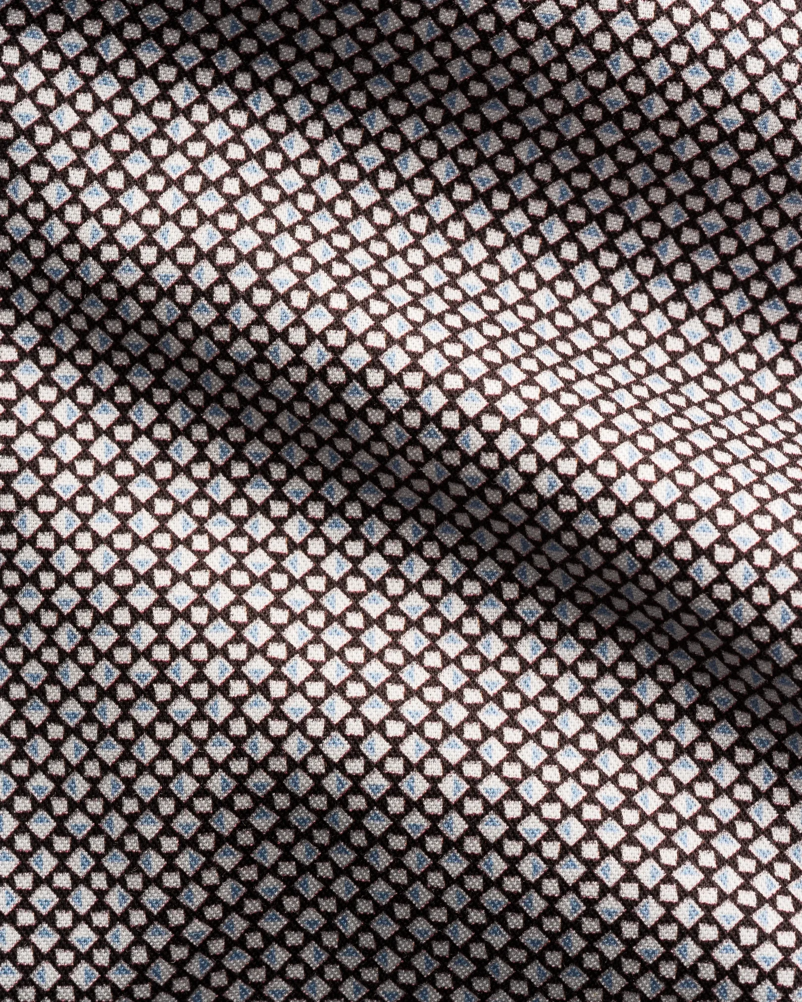 Eton - dark red micro print signature twill shirt