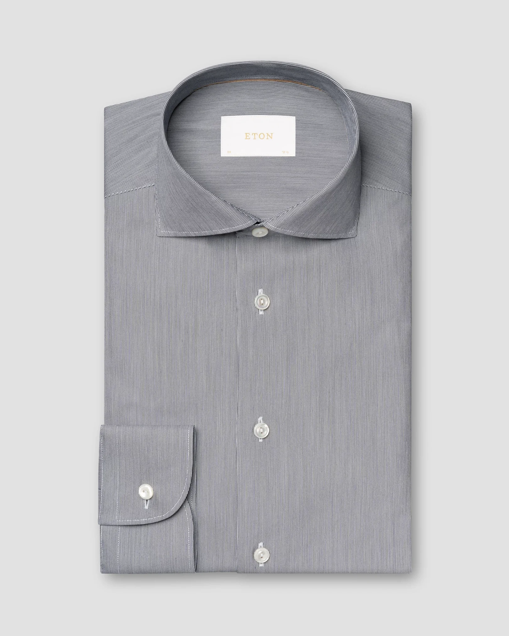 Eton - Randig skjorta - Cotton Silk