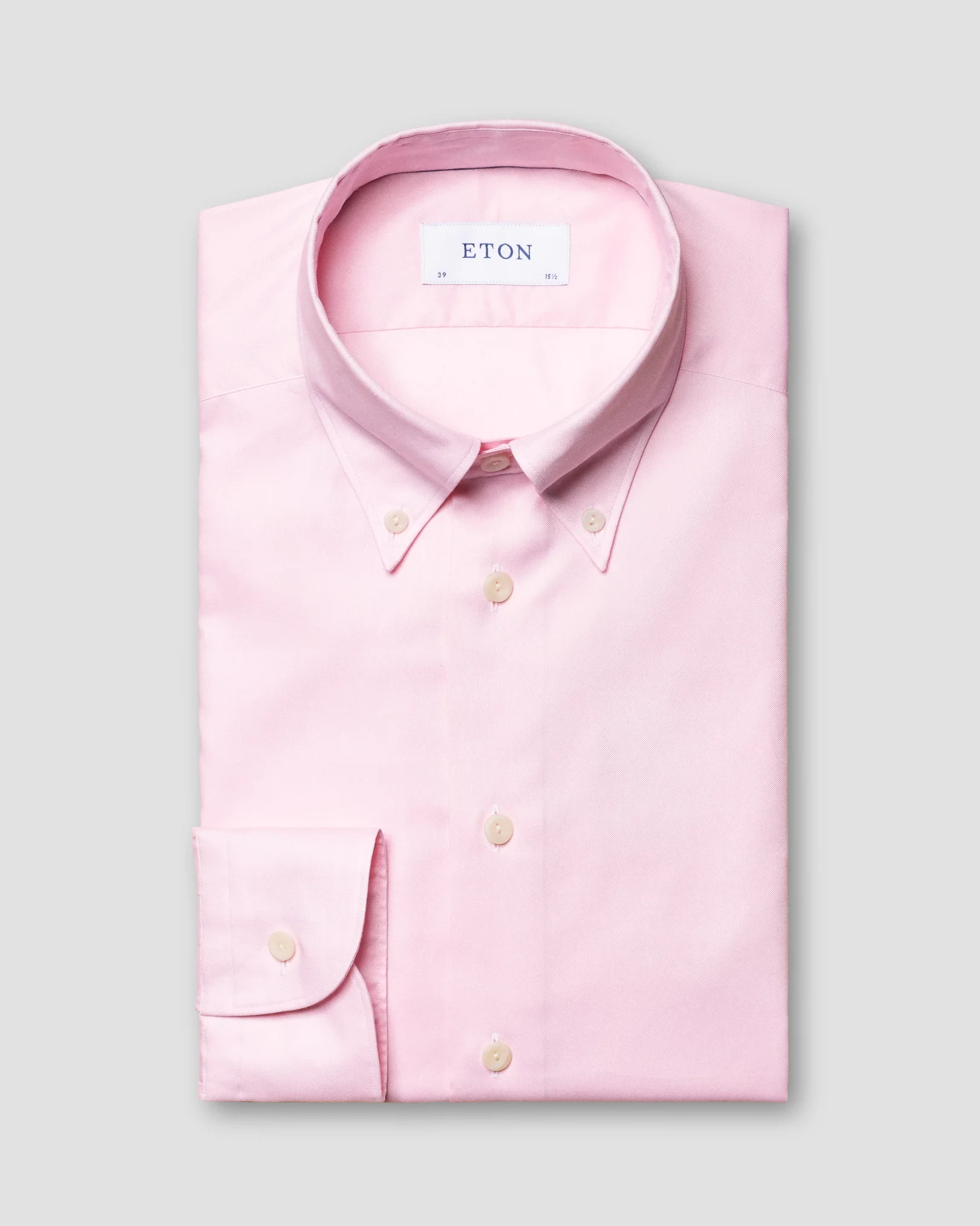 Eton - pink oxford button down