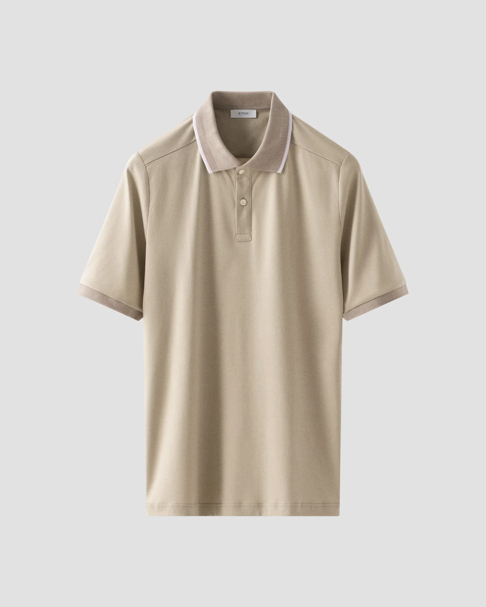 Eton - Polo en coton interlock