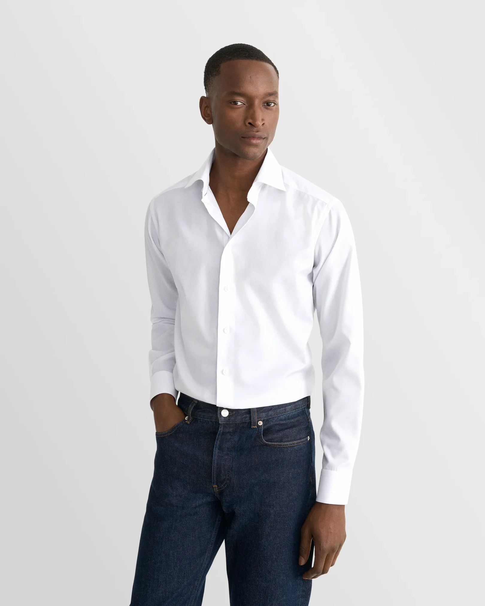 Eton - solid signature oxford shirt