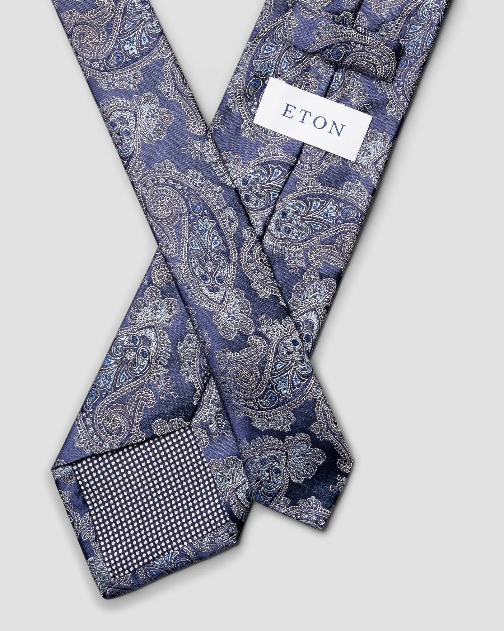 Paisley Print Silk Tie