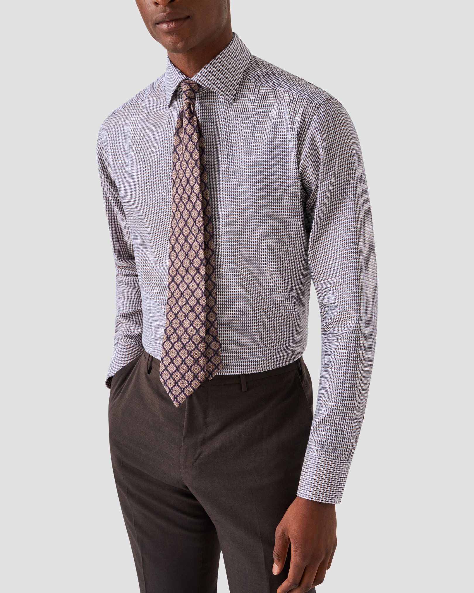 Eton - brown twill