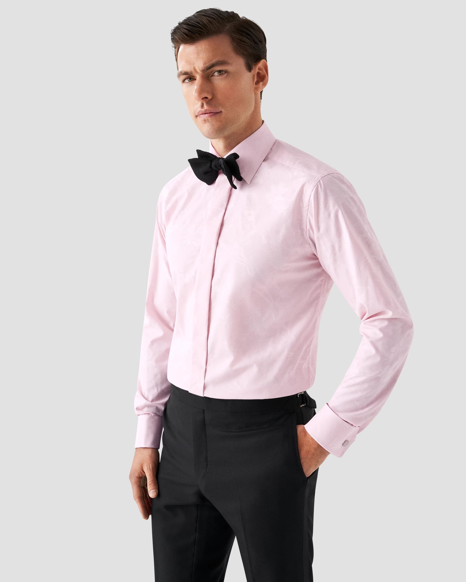 Eton - pink jacquard