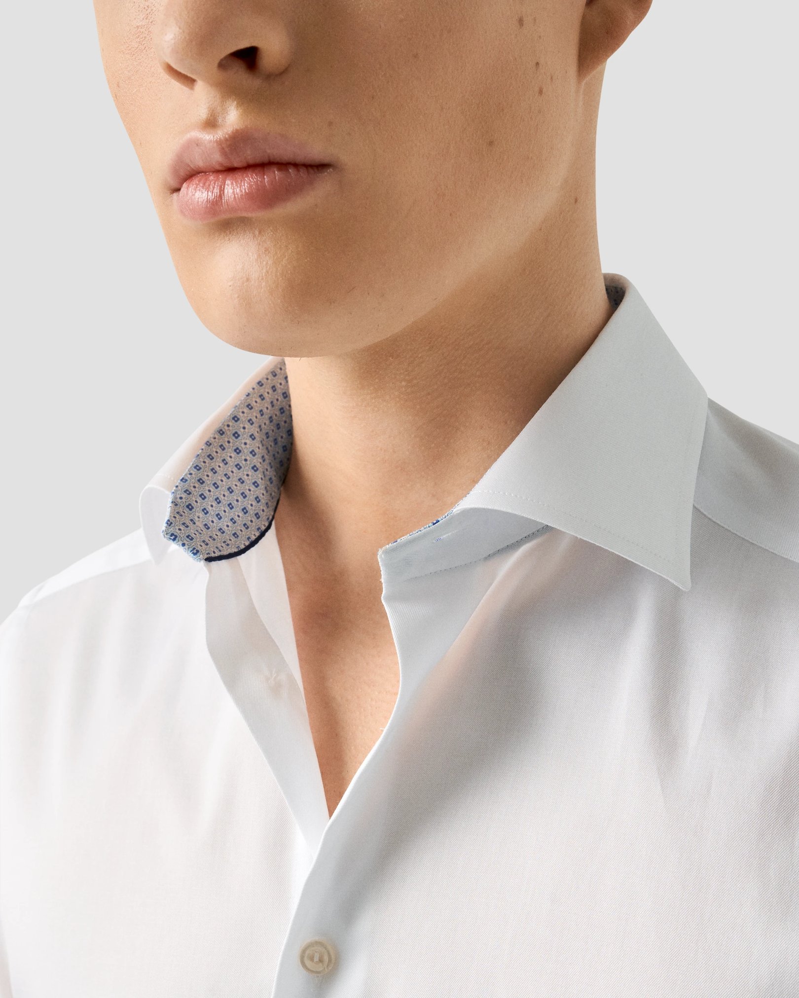 Eton - Signature Twill Geometric Effect Shirt