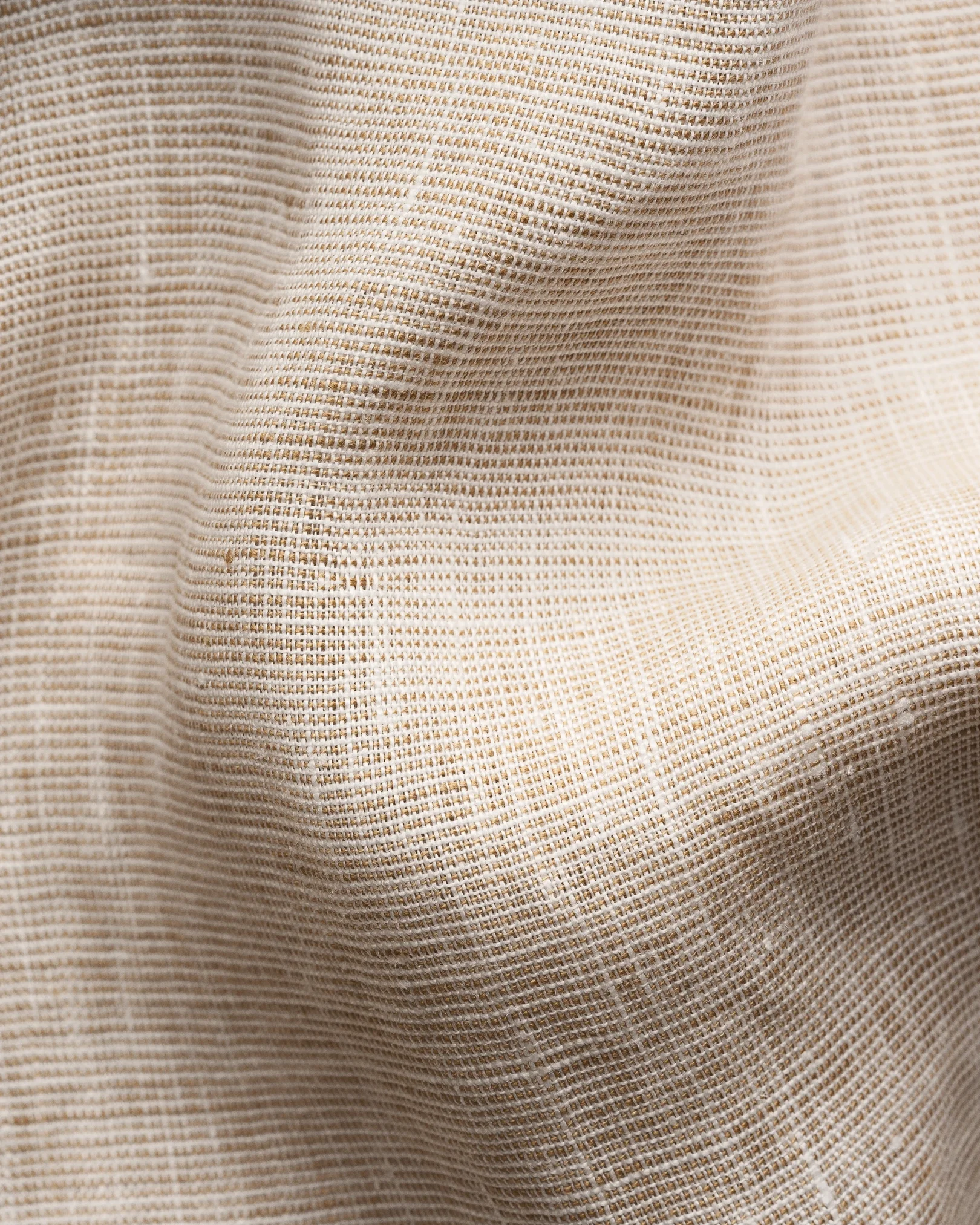 Eton - Solid Linen Short Sleeve Shirt