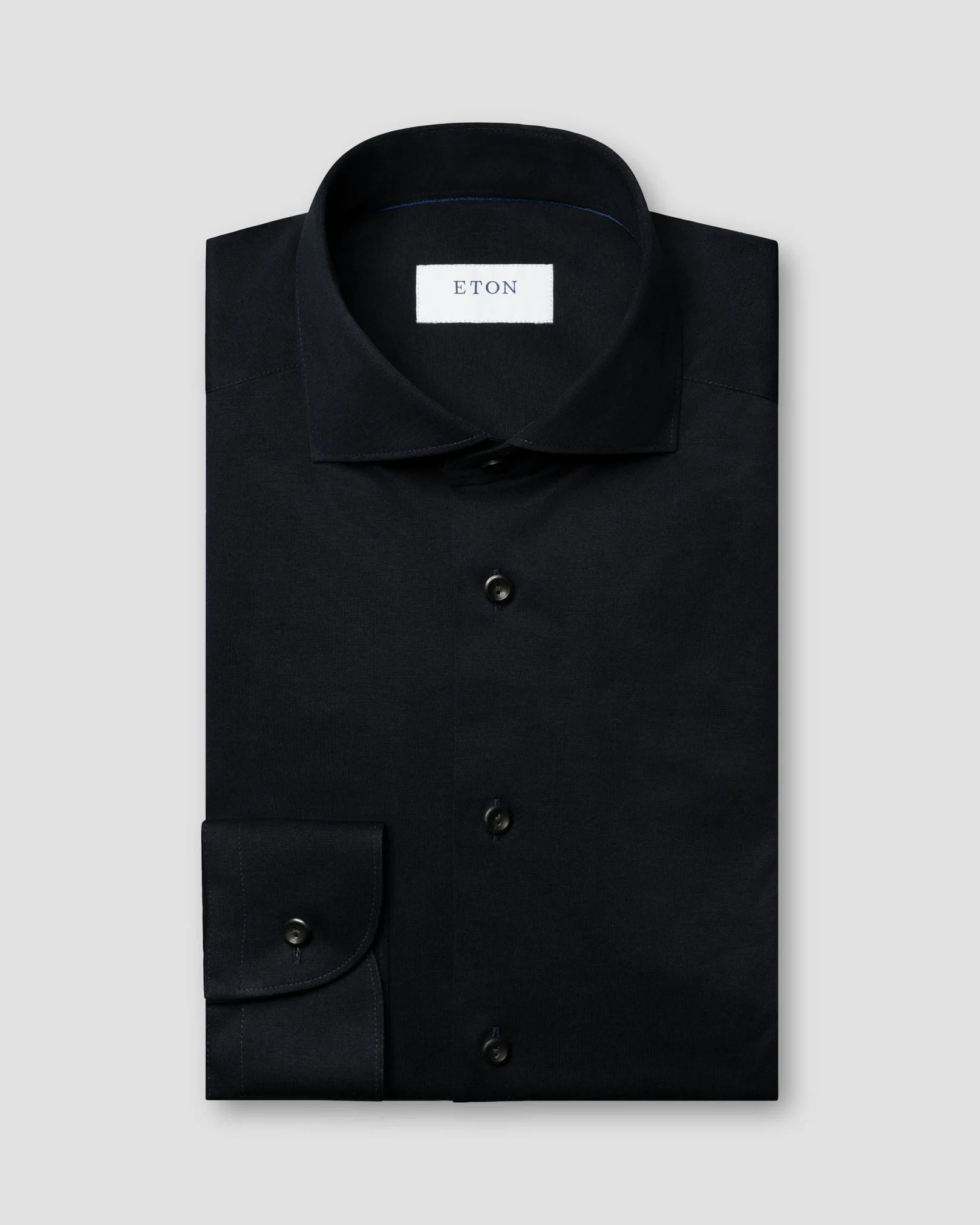 Eton - solid jersey shirt